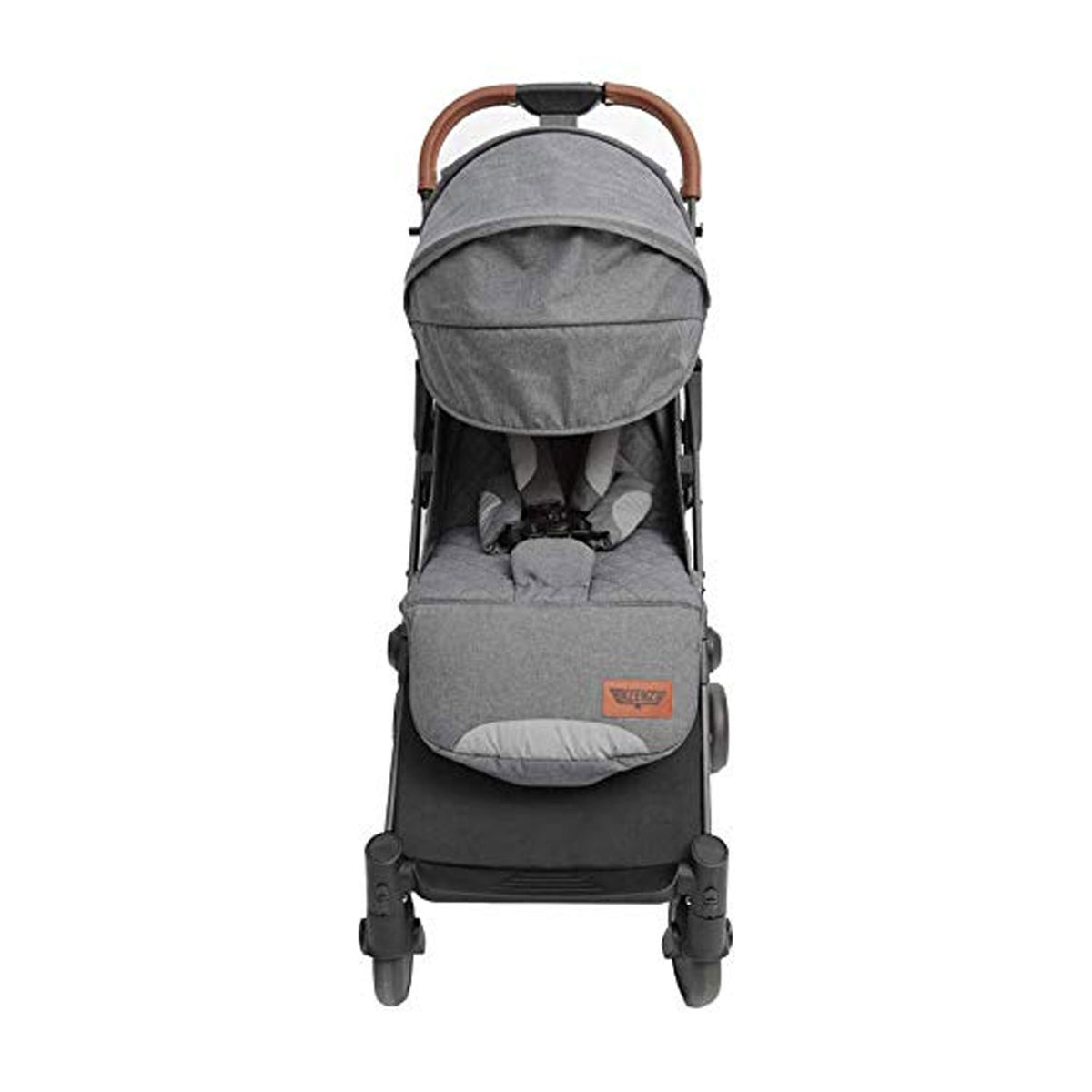 Keenz Air Plus Lightweight Compact 2 in 1 Pet and Baby Stroller w/ Canopy, Gray - VMInnovations