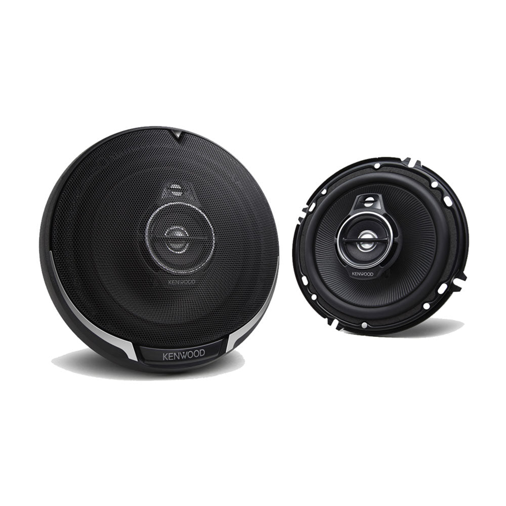 Kenwood 6.5 Inch 2 Way Car Speakers with 320 Watts Peak Power (Pair) (Open Box)