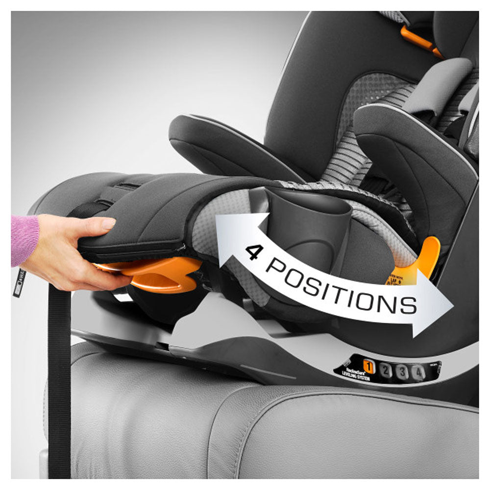 Chicco Q Collection MyFit Zip Air Car Seat with Harness Plus Booster Seat, Black - VMInnovations