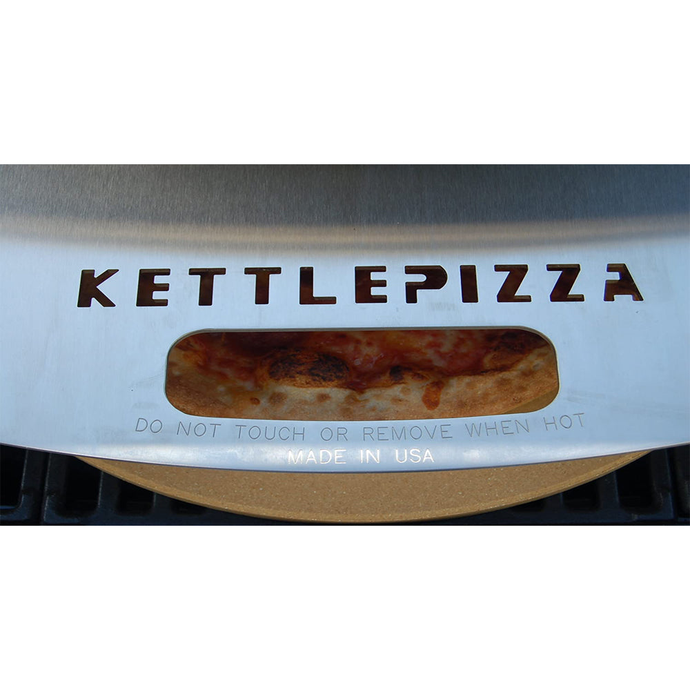 KettlePizza Stainless Steel Pizza Oven Kit for Gas Cooking Grills (Open Box)