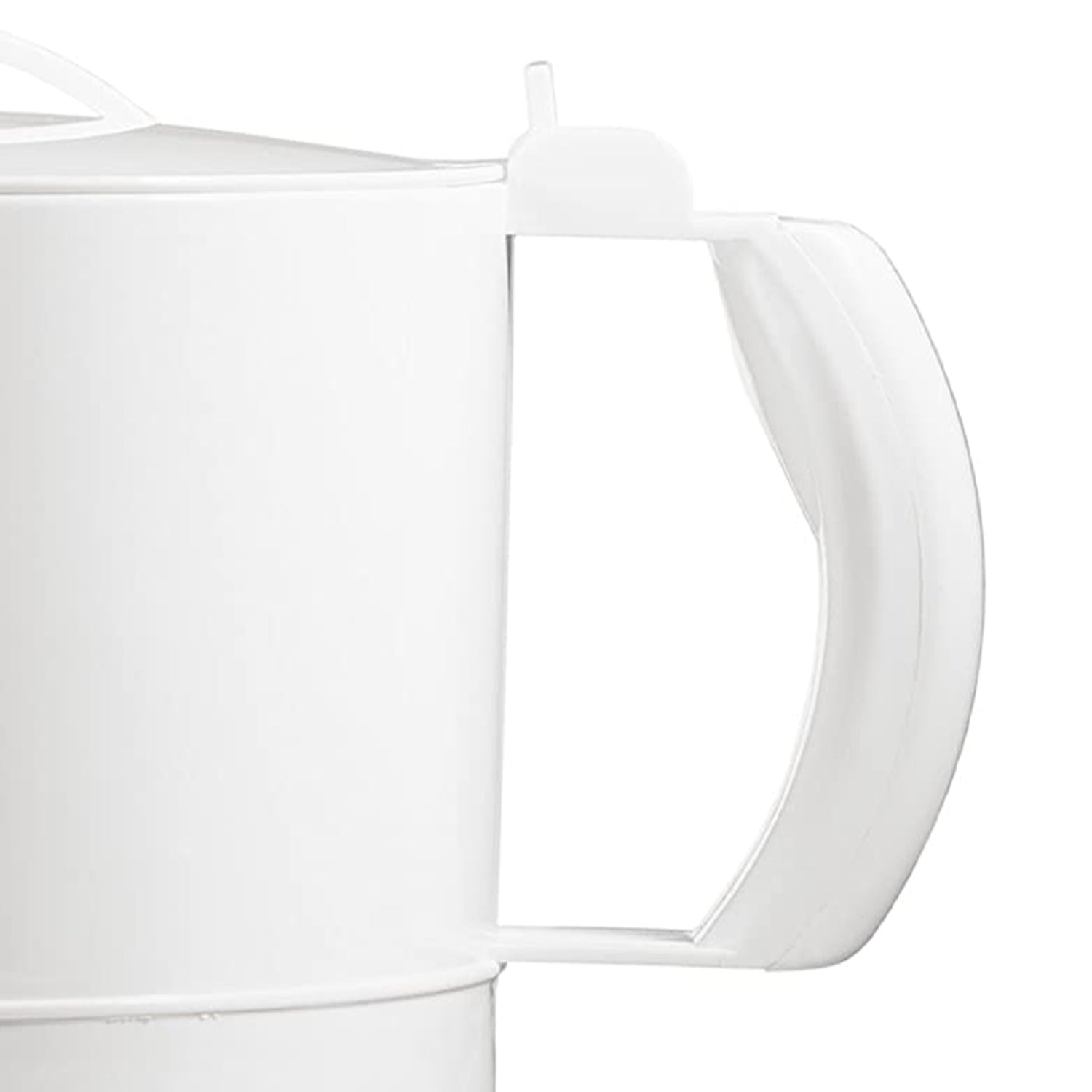 Brentwood 1000W Electric BPA Free Plastic 32 Oz Kettle Tea Pot, White (Open Box) - VMInnovations