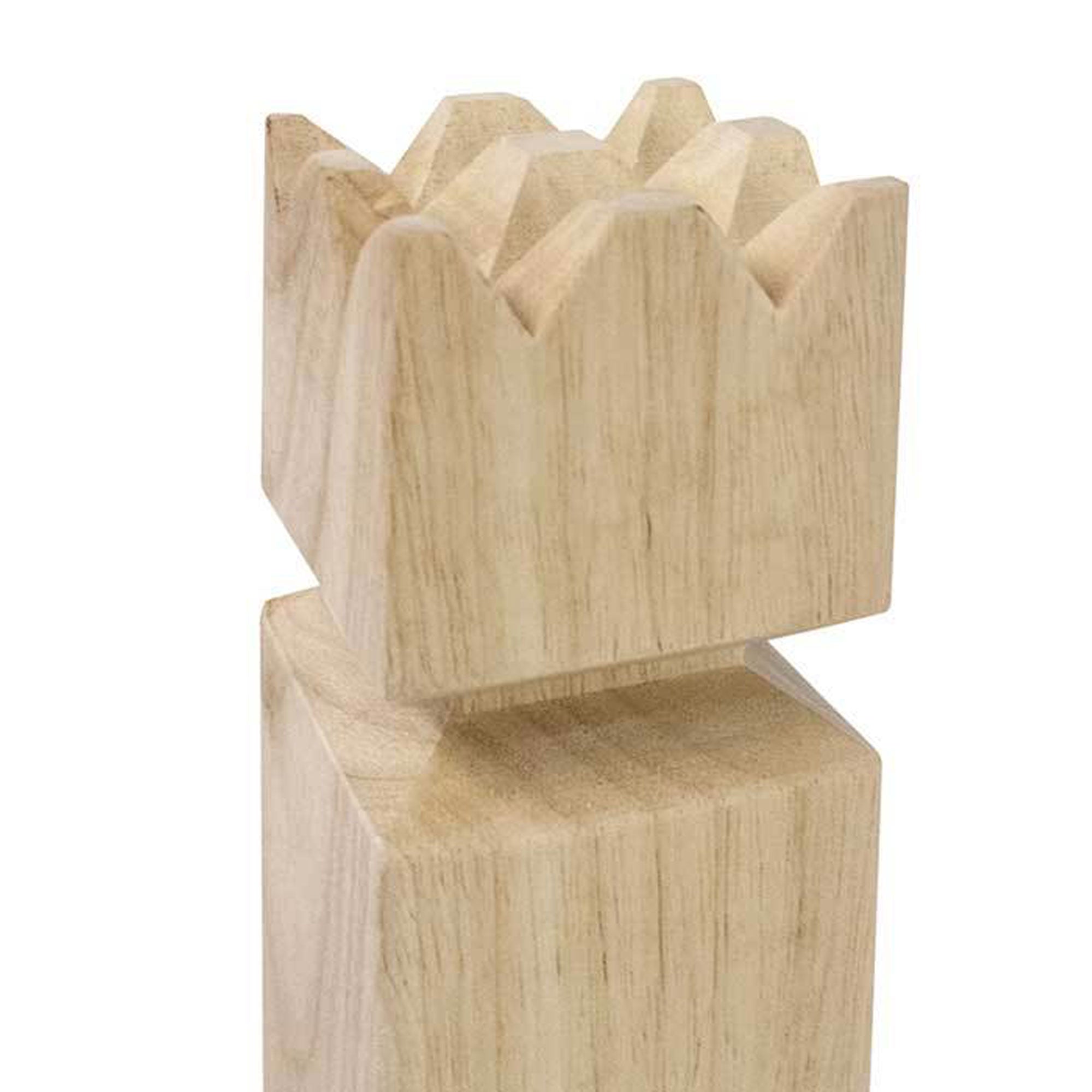 YardGames Kubb Premium Wooden Outdoor Backyard Game Set w/ Carrying Storage Bag - VMInnovations