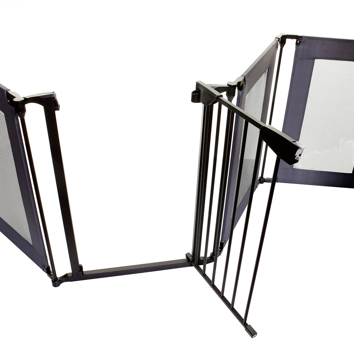 Dreambaby L2031BB Brooklyn Converta 147.5 Inch Play Pen Baby Pet Gate, Black - VMInnovations