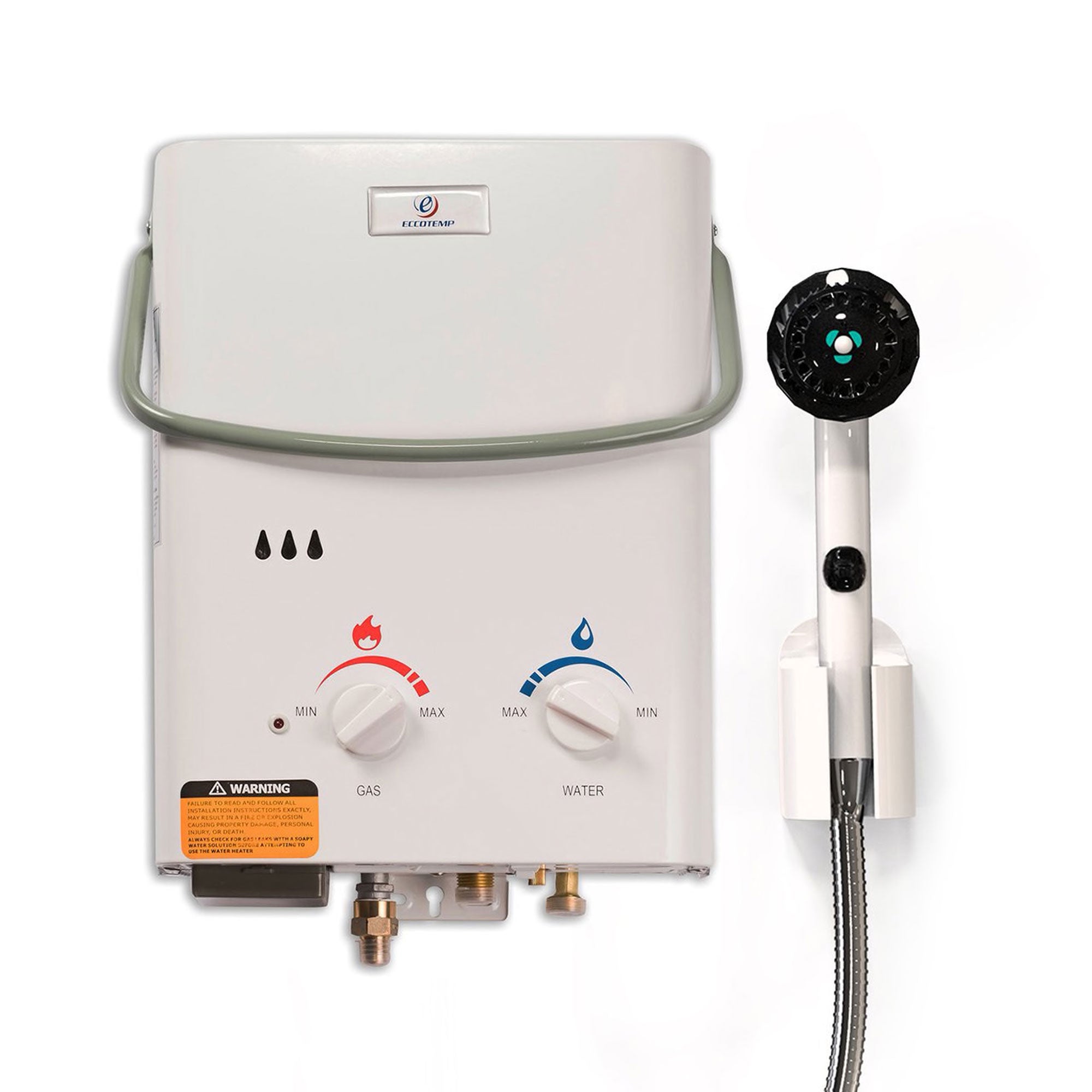 Eccotemp L5 On Demand Liquid Propane Outdoor Tankless Hot Water Heater (Damaged)