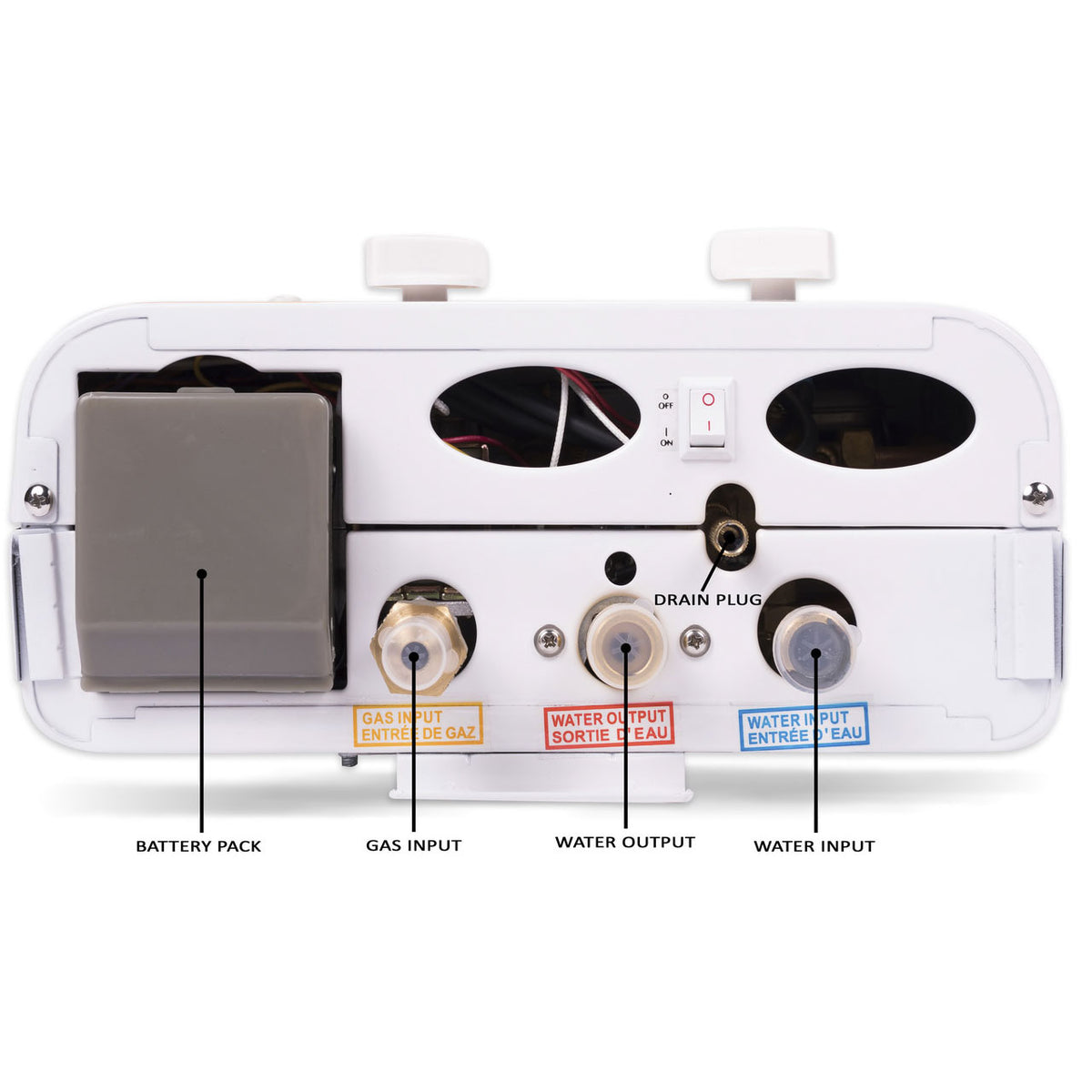 Eccotemp L5 On Demand Liquid Propane Outdoor Tankless Hot Water Heater (Damaged)