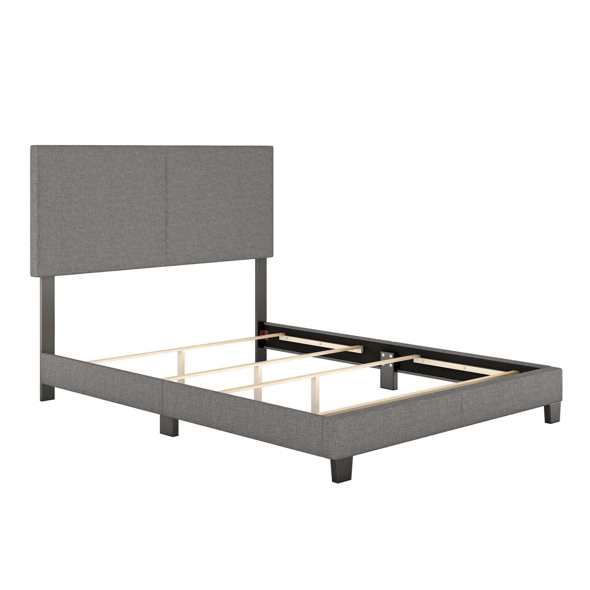 Boyd Sleep Upholstered Queen Bed Frame Foundation and Headboard (For Parts)