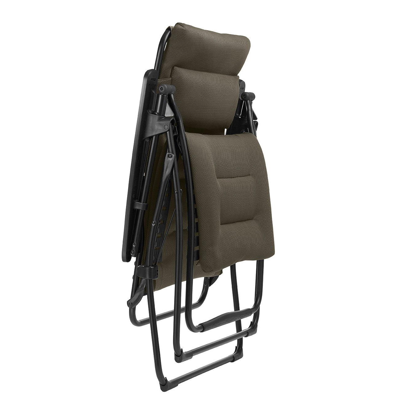 Lafuma Futura Air Comfort XL Series Outdoor Relaxation Chair, Taupe (Used) - VMInnovations