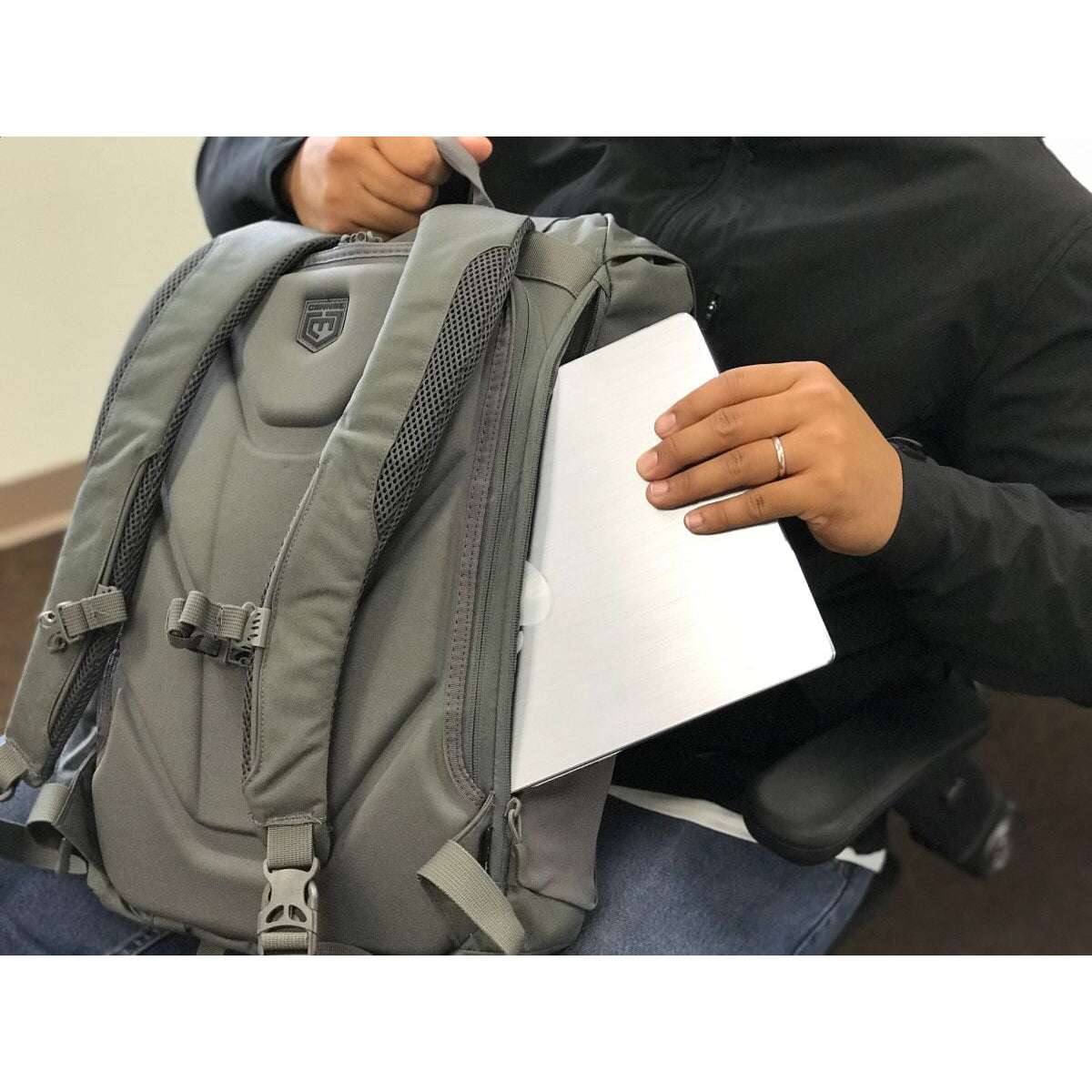 Cannae Pro Gear Sarcina Expedition Multi-Purpose Full Size Backpack, Dark Gray