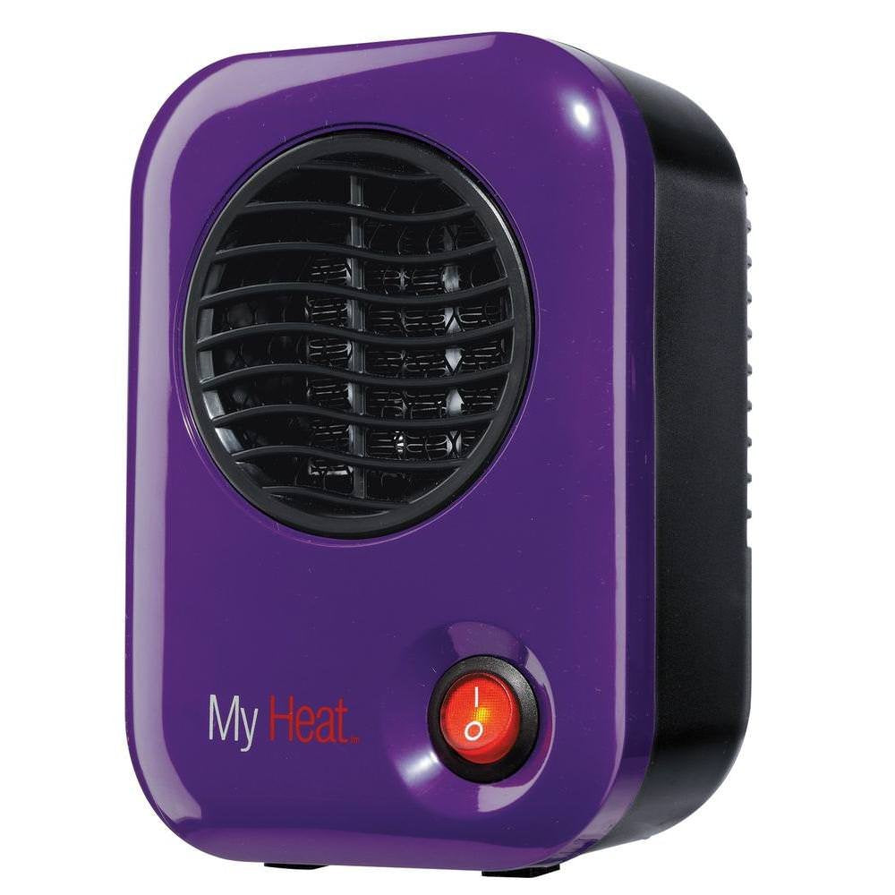 Lasko 106 MyHeat Portable Personal Electric 200W Ceramic Space Heater (2 Pack)