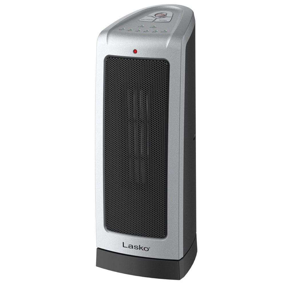 Lasko 5309 Portable Electric 1500W Room Oscillating Ceramic Tower Space Heater