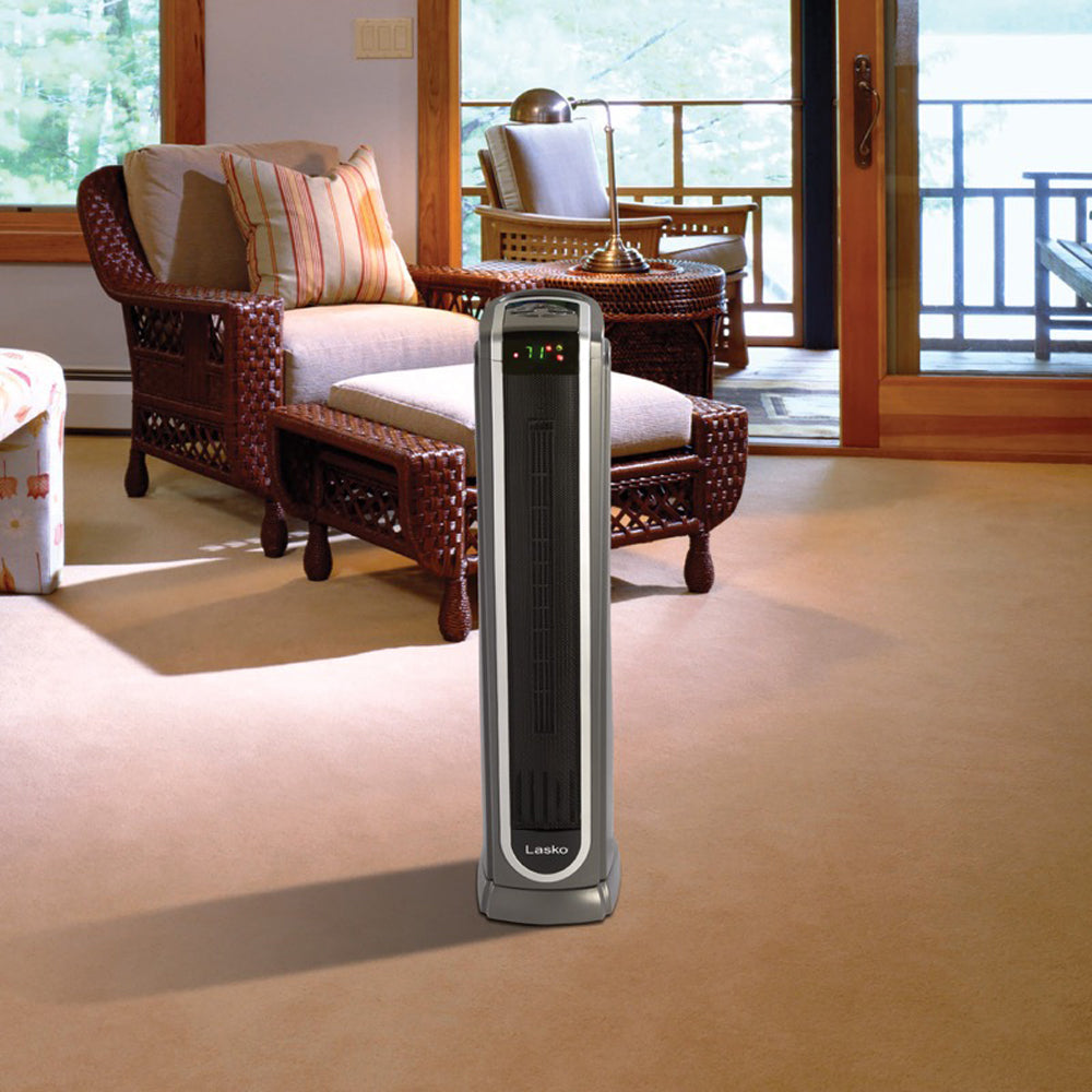 Lasko Portable Electric 1500W Room Oscillating Ceramic Tower Space Heater (Used) - VMInnovations