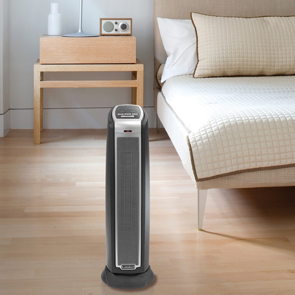 Lasko 5790 Portable Electric 1500W Room Oscillating Ceramic Tower Space Heater - VMInnovations