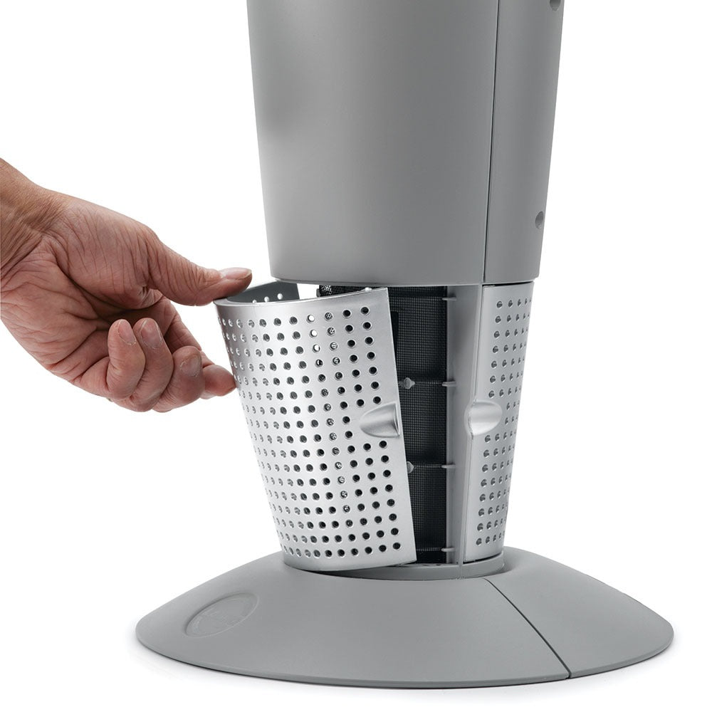 Lasko 6462 Full Circle Electric 1500W Oscillating Ceramic Tower Heater, 2 Pack