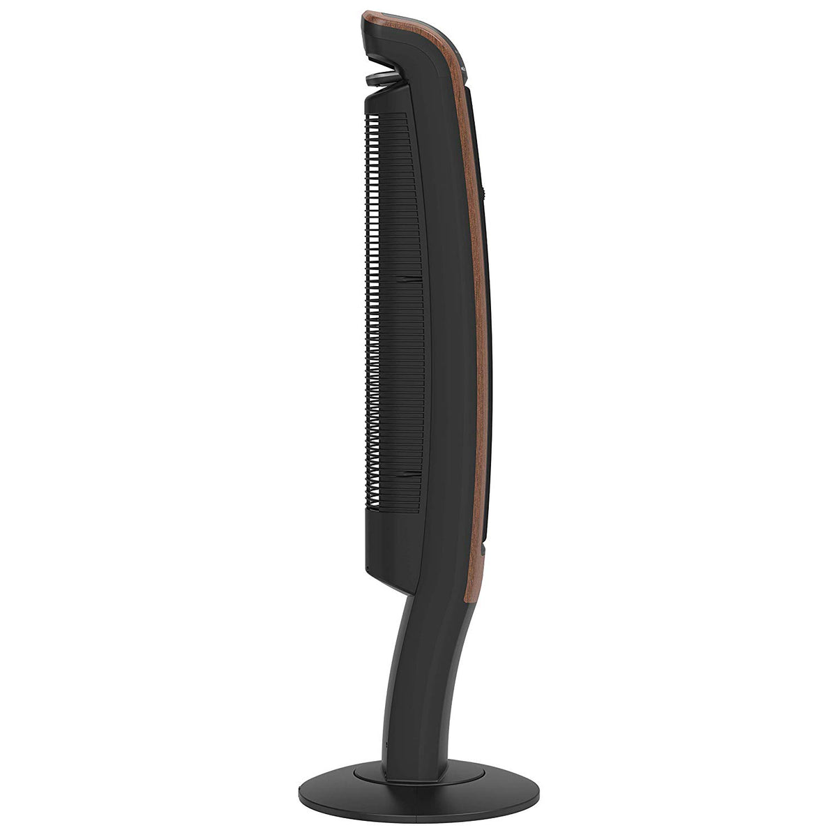 Lasko 42" Wind Curve Woodgrain Electric Slim Standing Tower Fan with Bluetooth