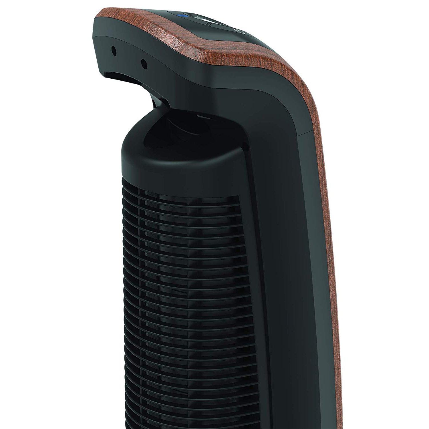 Lasko 42" Wind Curve Woodgrain Electric Slim Standing Tower Fan with Bluetooth - VMInnovations