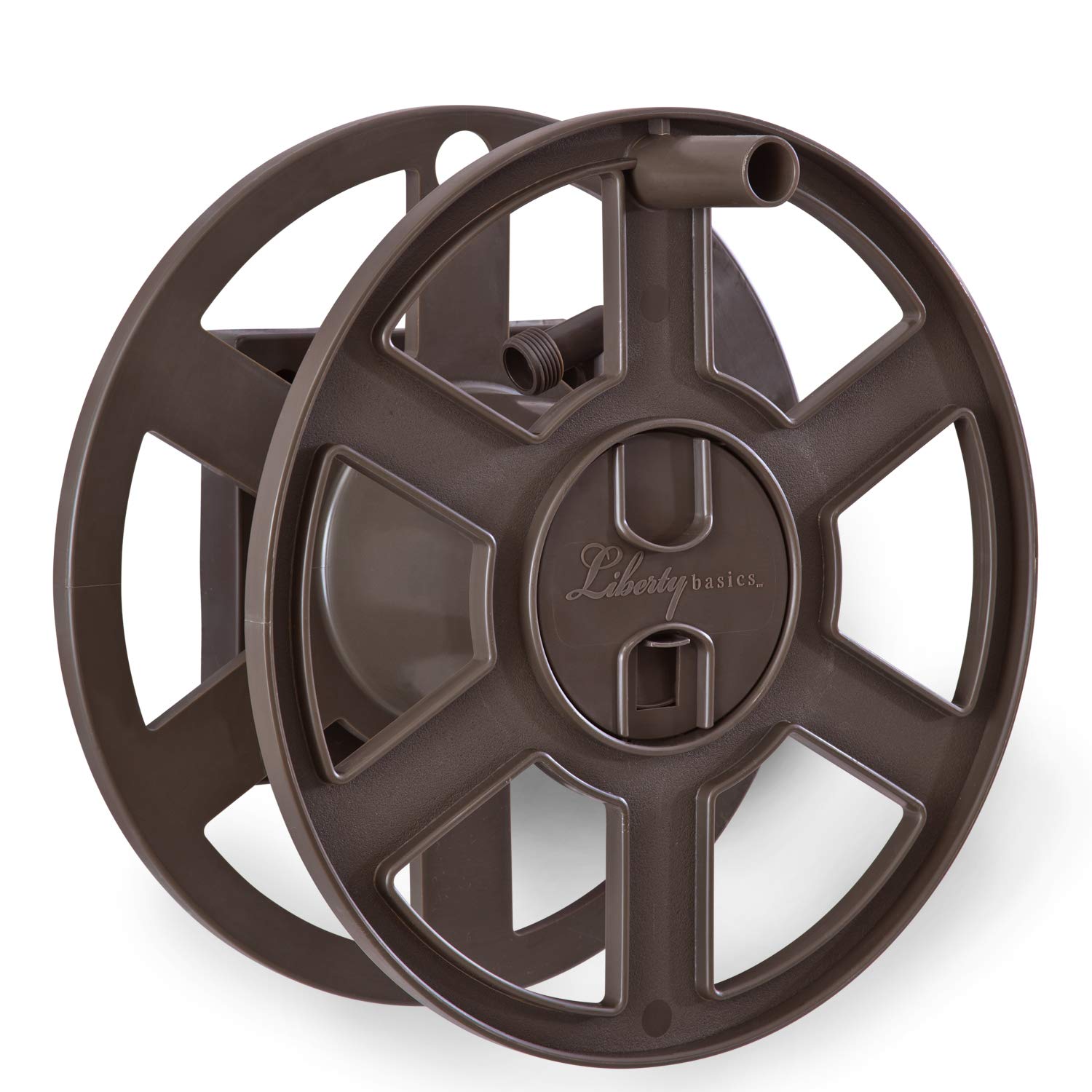 Liberty Garden 100 Foot Liberty Basics Side Winding Mount Hose Reel (Open Box)