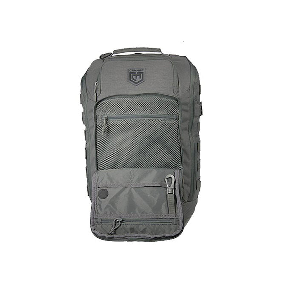 Cannae Pro Gear 500D Nylon Size Medium 21 L Legion Day Pack Backpack, Dark Gray