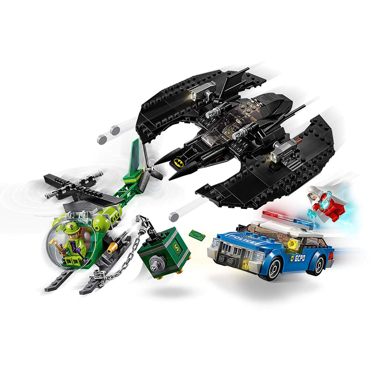 LEGO DC Batman 76120 Batwing and The Riddler Heist Building Set (Open Box)