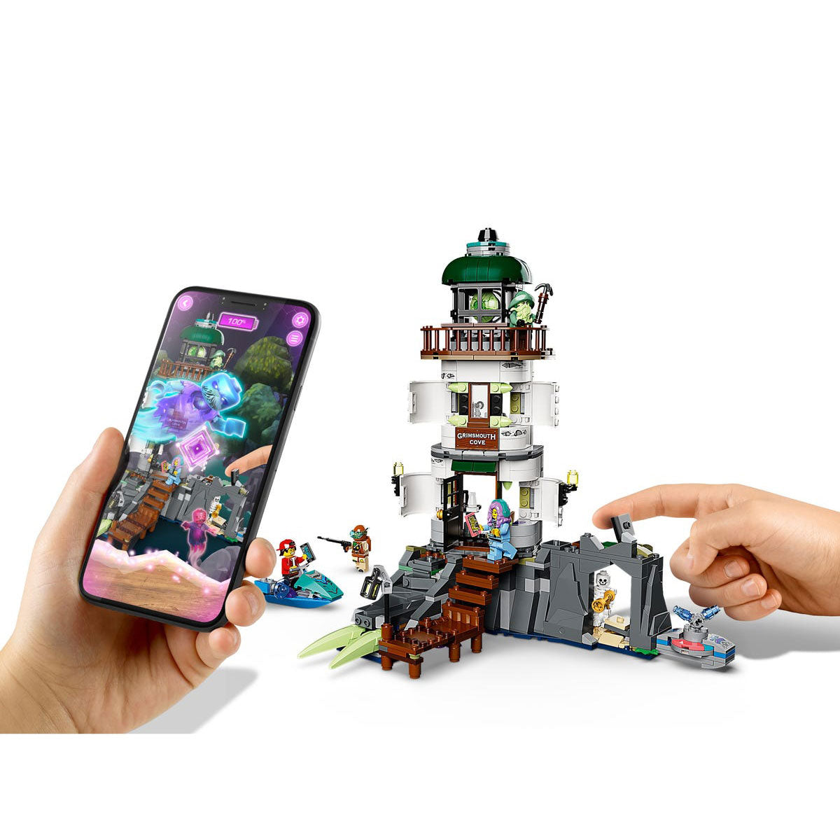 LEGO 70431 Hidden Side Lighthouse of Darkness 540 Piece AR Block Building Set