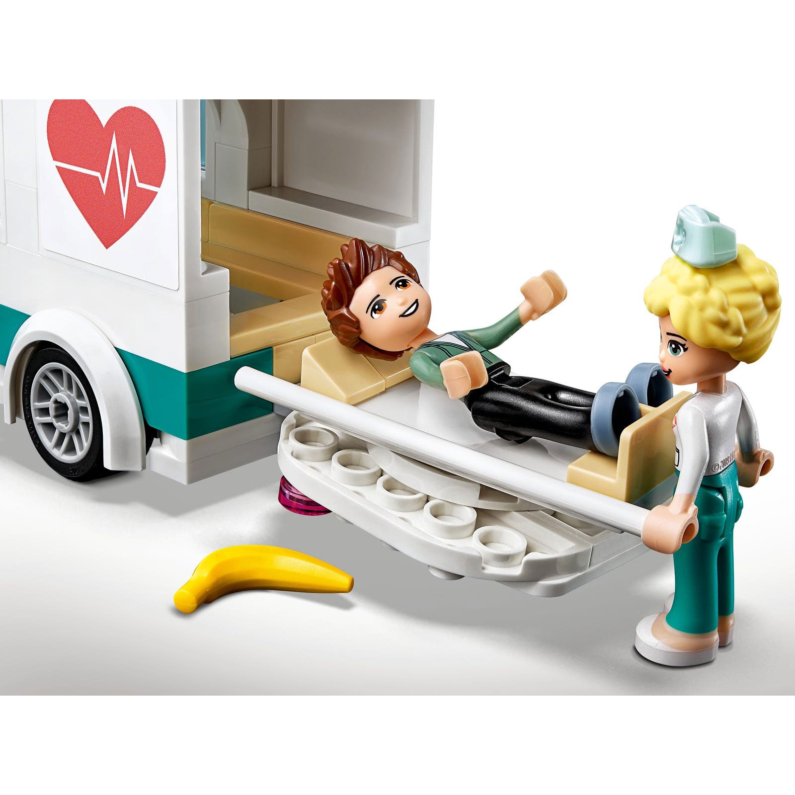 LEGO Friends 41394 Heartlake City Hospital Block Playset & 3 Figures (379 Piece)