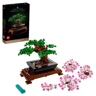 LEGO Botanical Collection Bonsai Tree 878 Piece Block Building Set for Adults