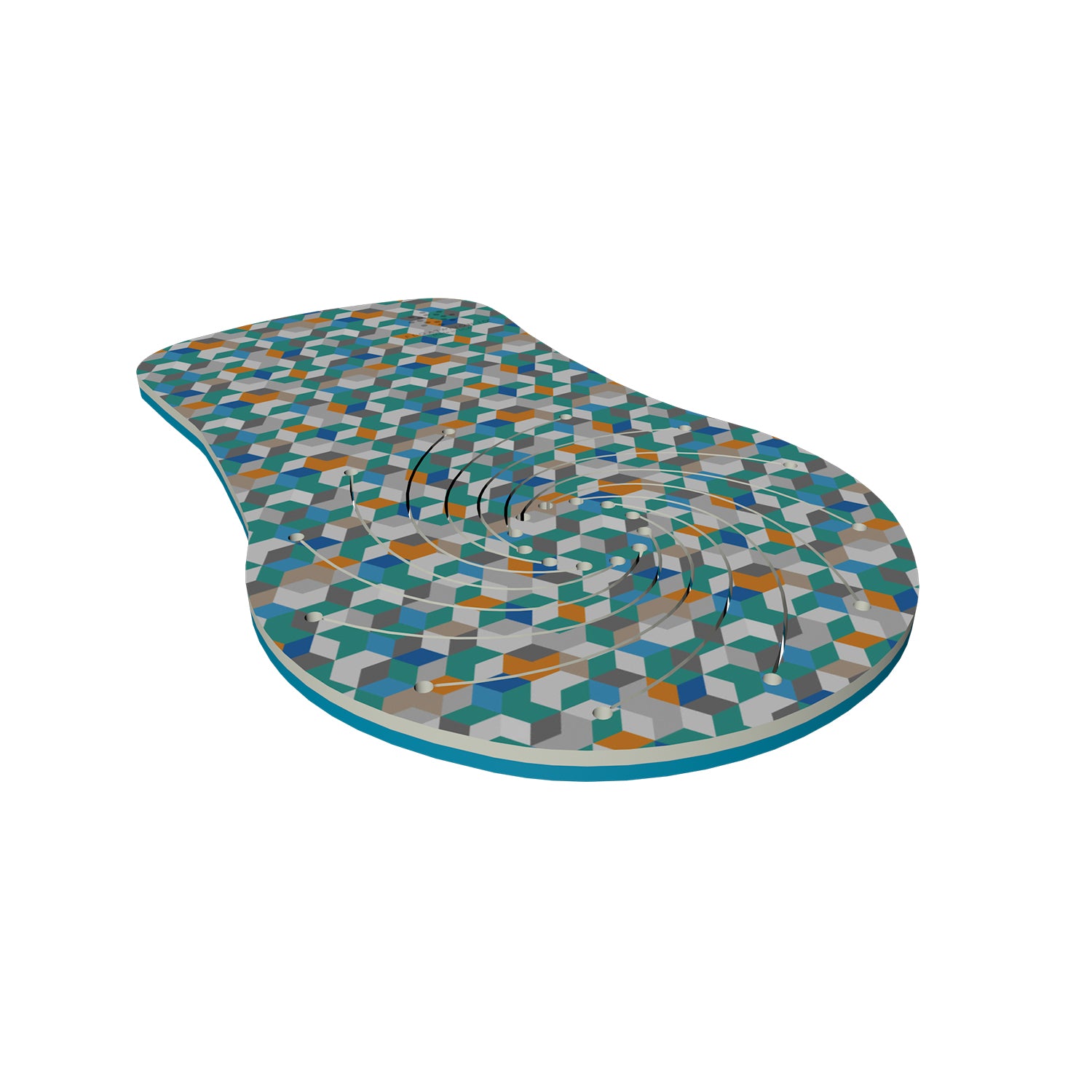 Floatation iQ Floating Foam Swimming Pool Lounge Chair, For 1 Youth or Adult - VMInnovations