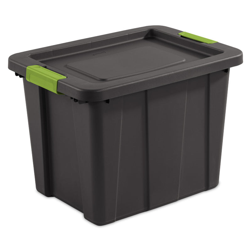 Sterilite Tuff1 Latching 18 Gallon Plastic Storage Container & Lid (12 Pack)
