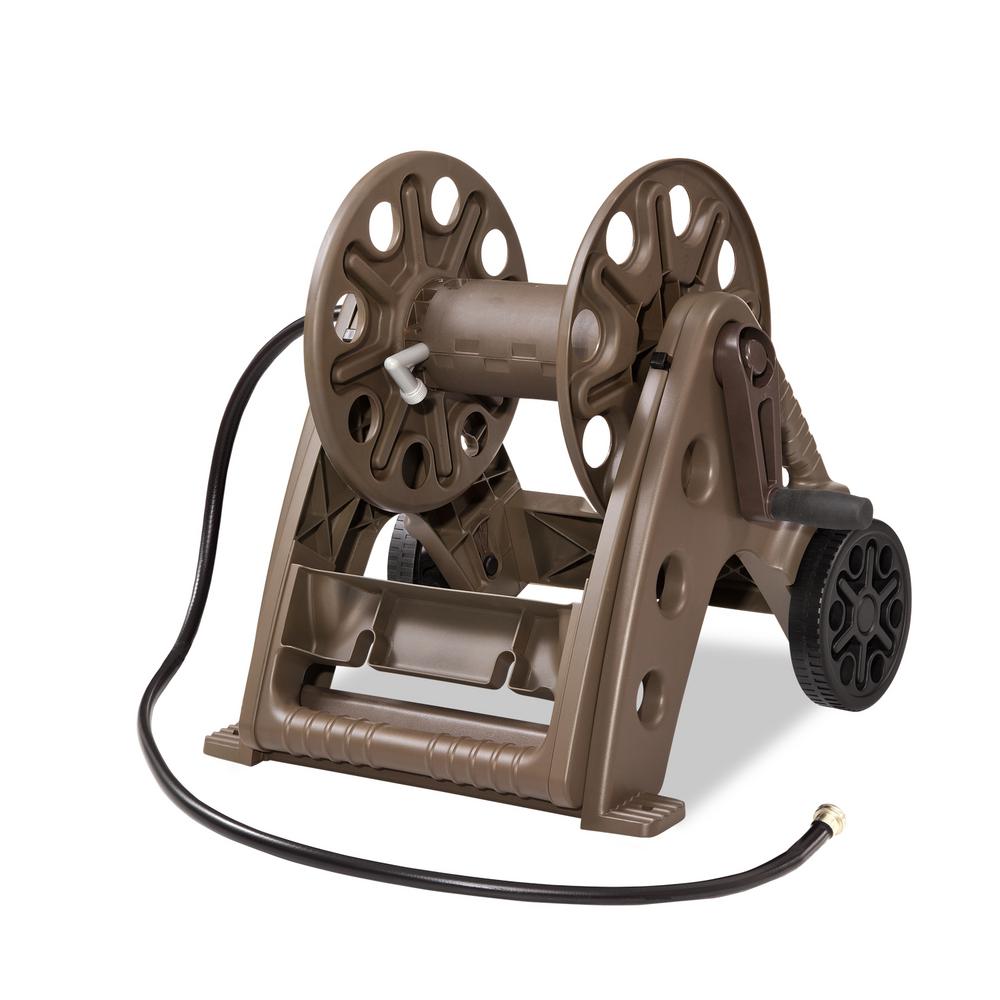 Liberty Garden 2 Wheel 225 Foot Resin Frame Water Hose Reel Cart (For Parts)