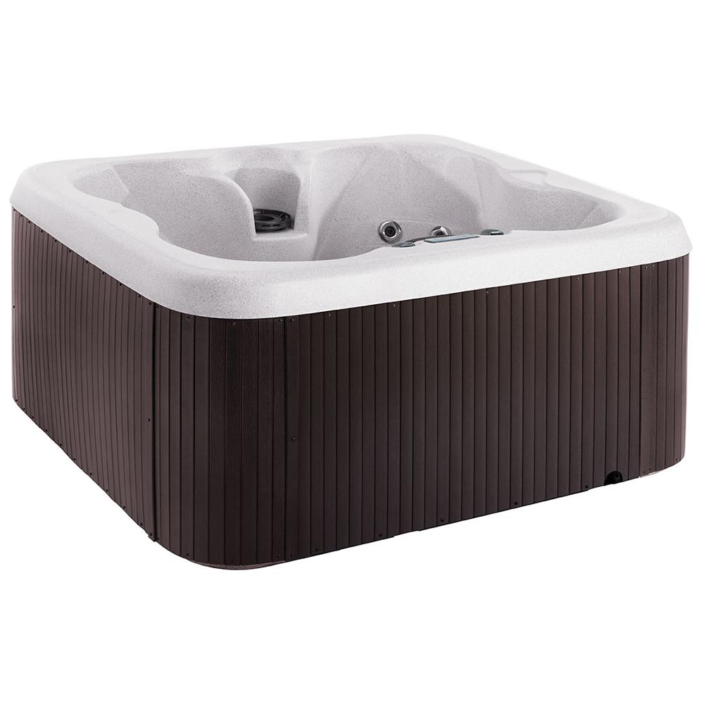 Lifesmart Spas 4 Person Jetted Plug & Play Hot Tub Spa (For Parts)