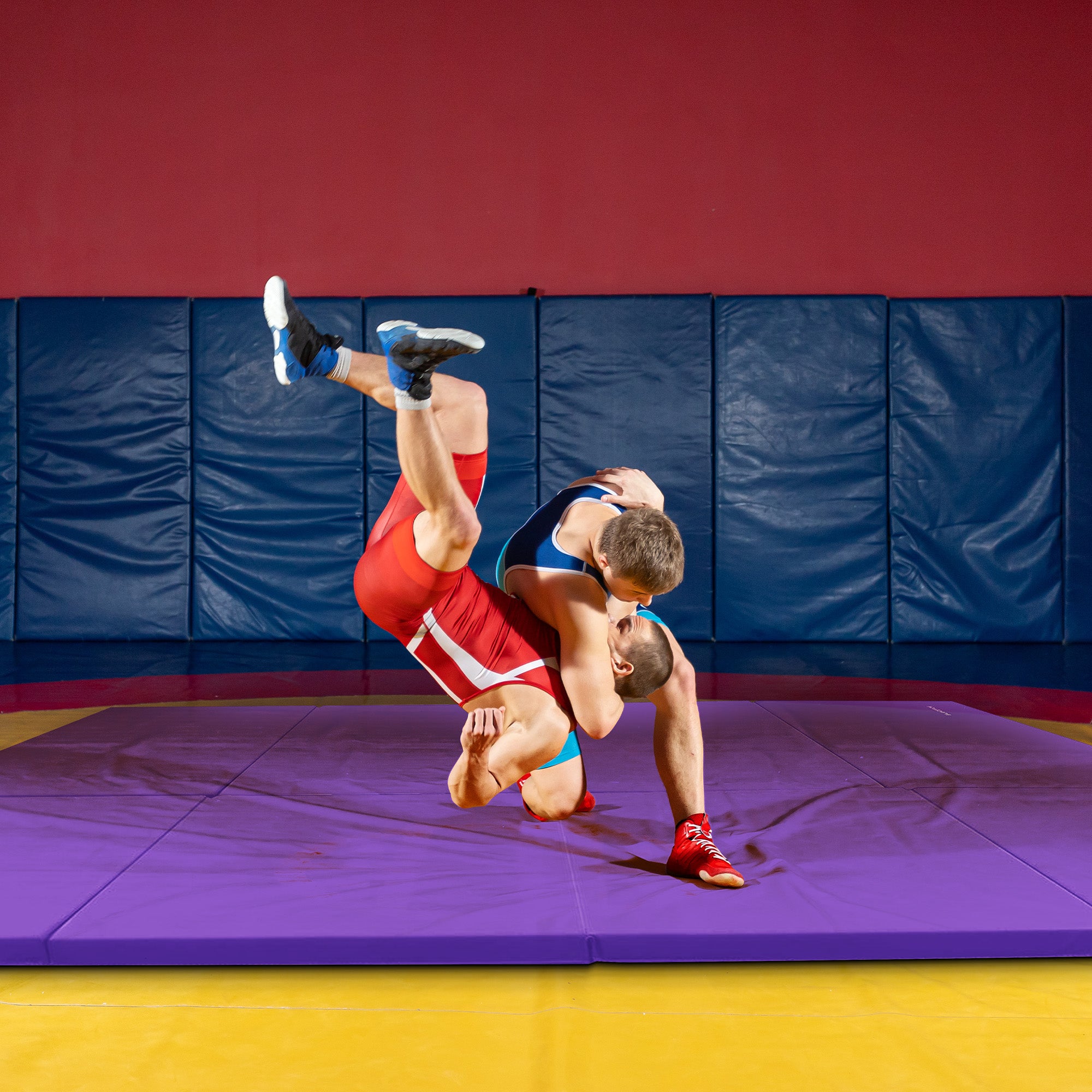BalanceFrom Fitness GoGym 120x48in All Purpose Folding Gymnastics Mat (Used)