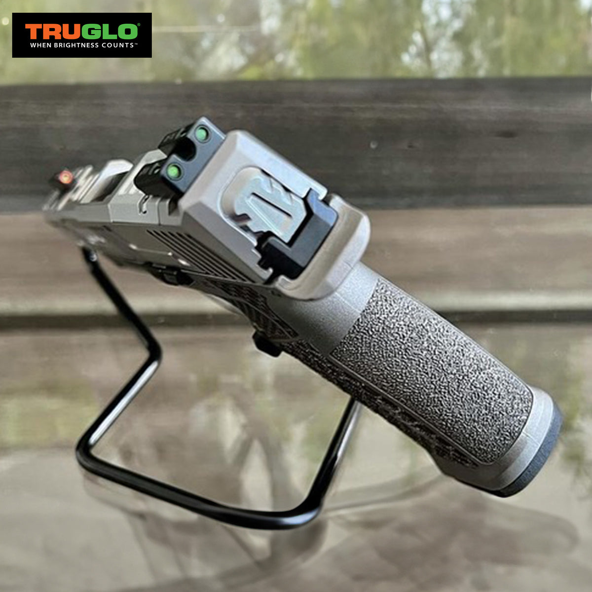 TruGlo Pro TFK TG13SG2PC Fiber Optic Tritium Handgun Pistol Sight, Sig Sauer