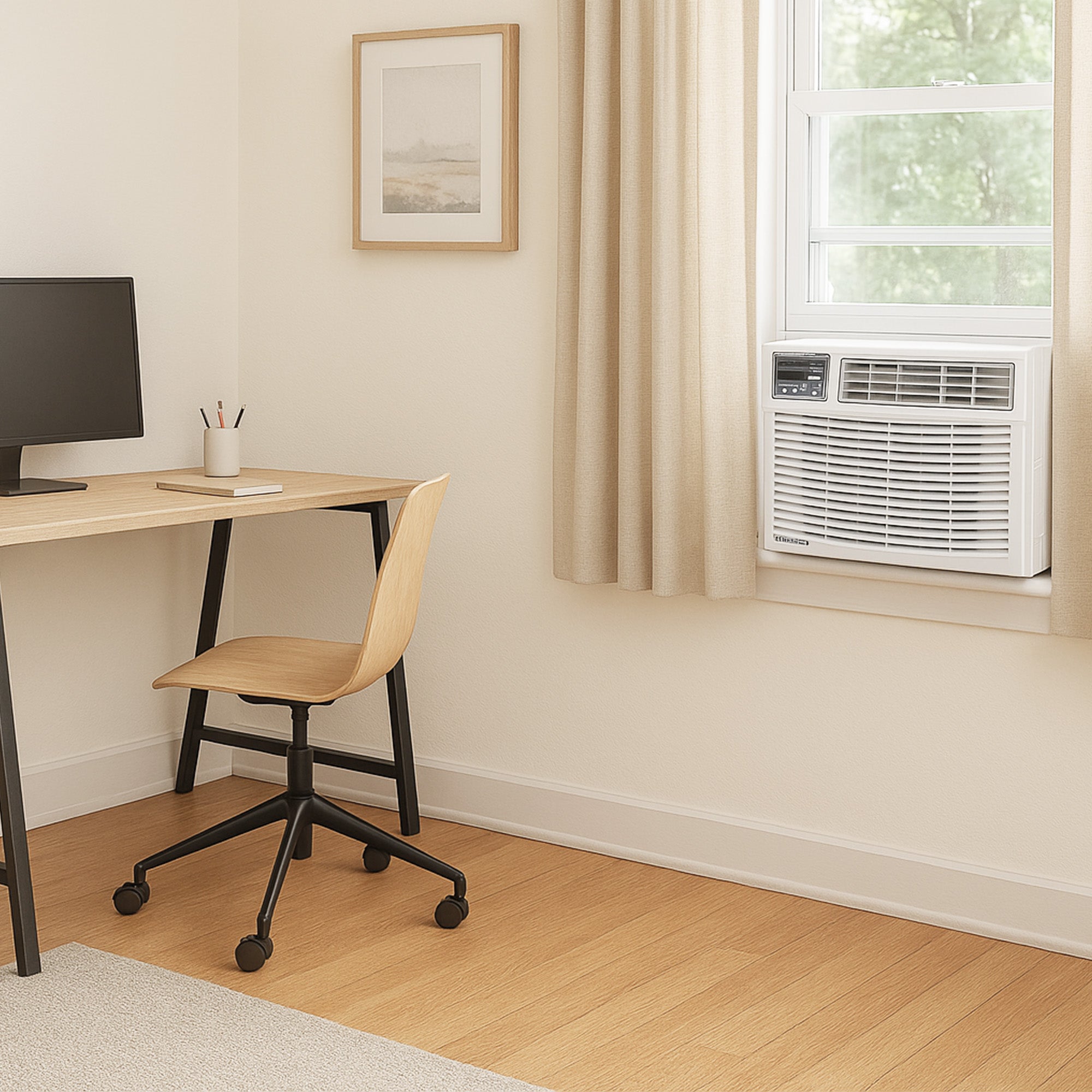 Cool-Living 12,000 BTU Window Mount Room Air Conditioner with Installation Kit - VMInnovations