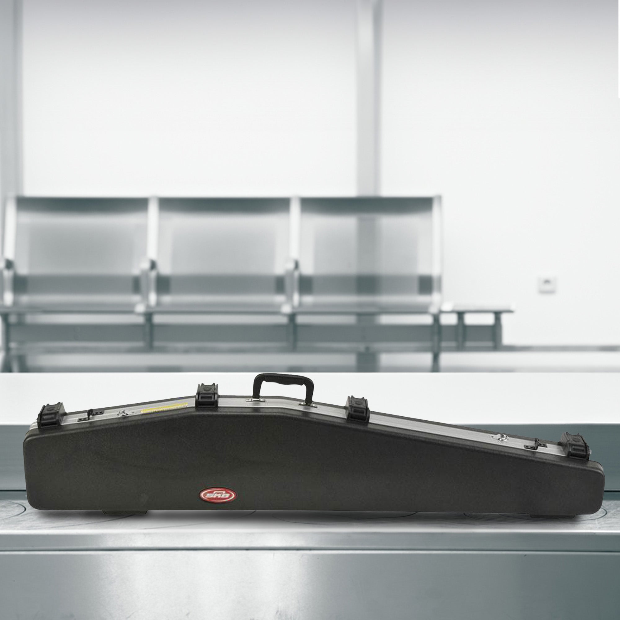 SKB Cases Hard Plastic Exterior ATA Single 48 Inch Scoped Rifle Case (Open Box) - VMInnovations