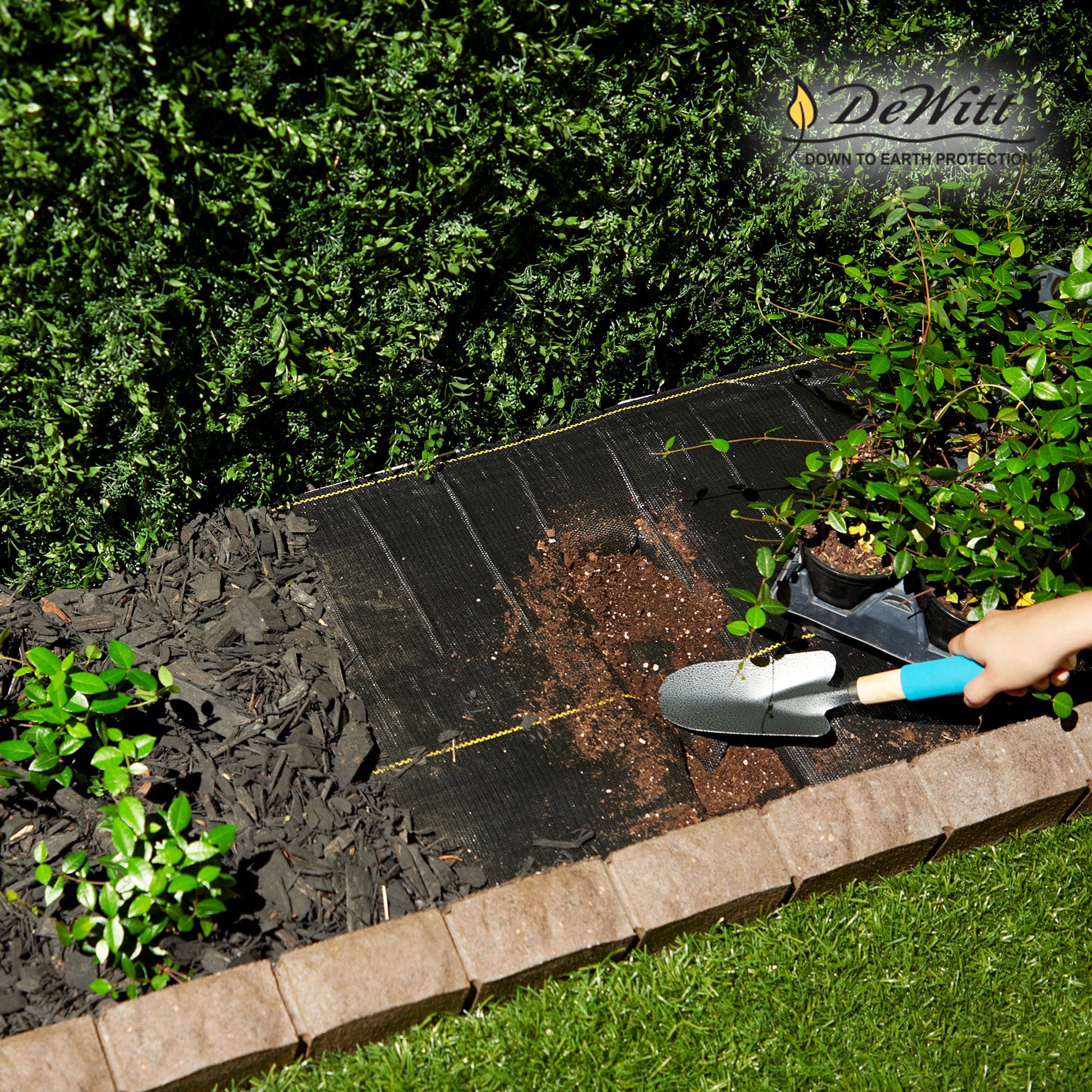 DeWitt Sunbelt Weed Control Landscape Fabric Ground Cover, 4x100 Ft (Open Box) - VMInnovations