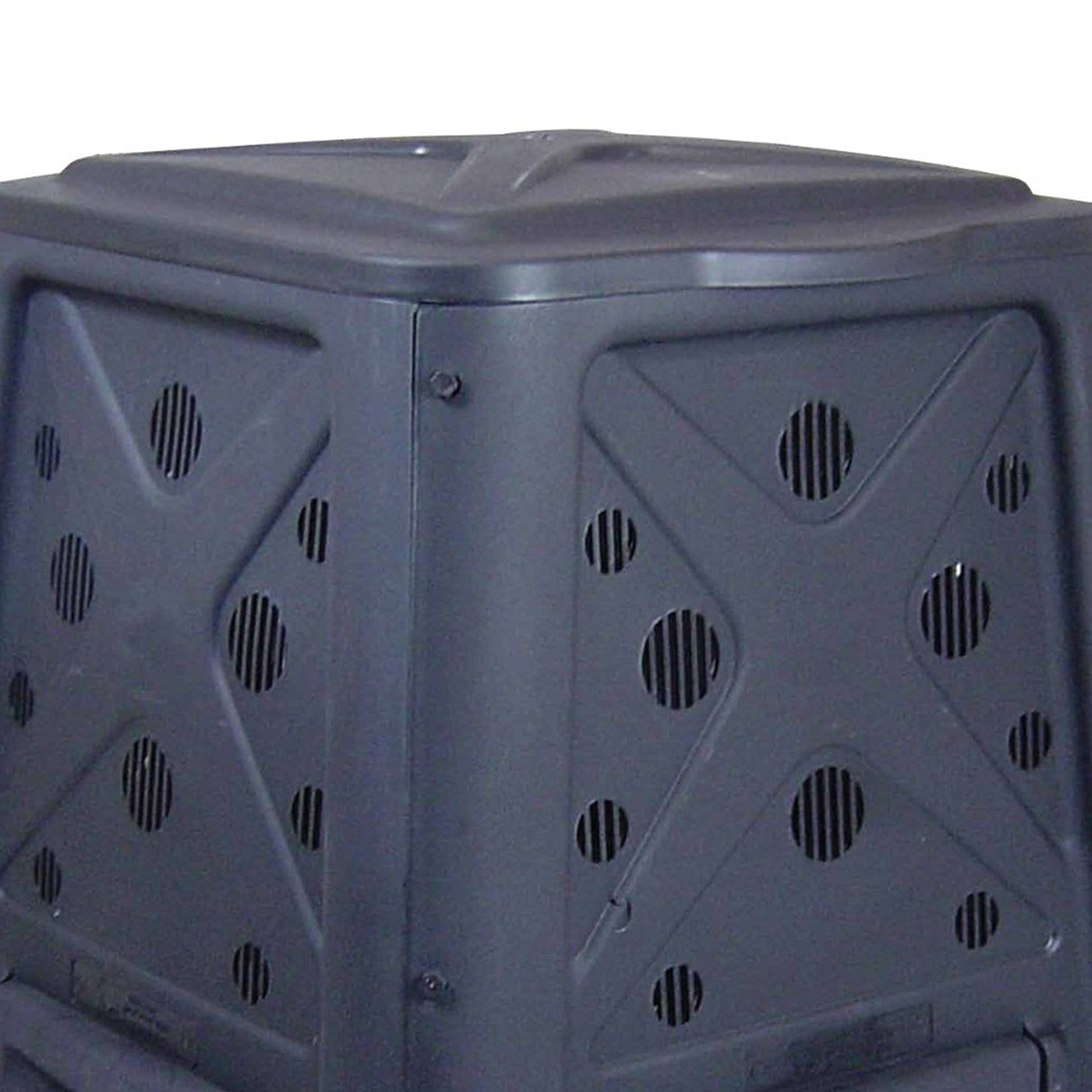Redmon 65 Gal Capacity Compost Bin w/ Lift Off Lid and 4 Door Access (For Parts) - VMInnovations
