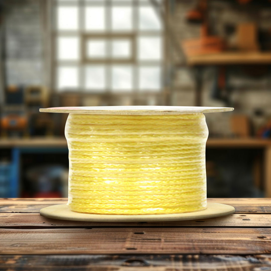 Richelieu Polypropylene Braided Rope for Tools and Home Improvement, Yellow - VMInnovations