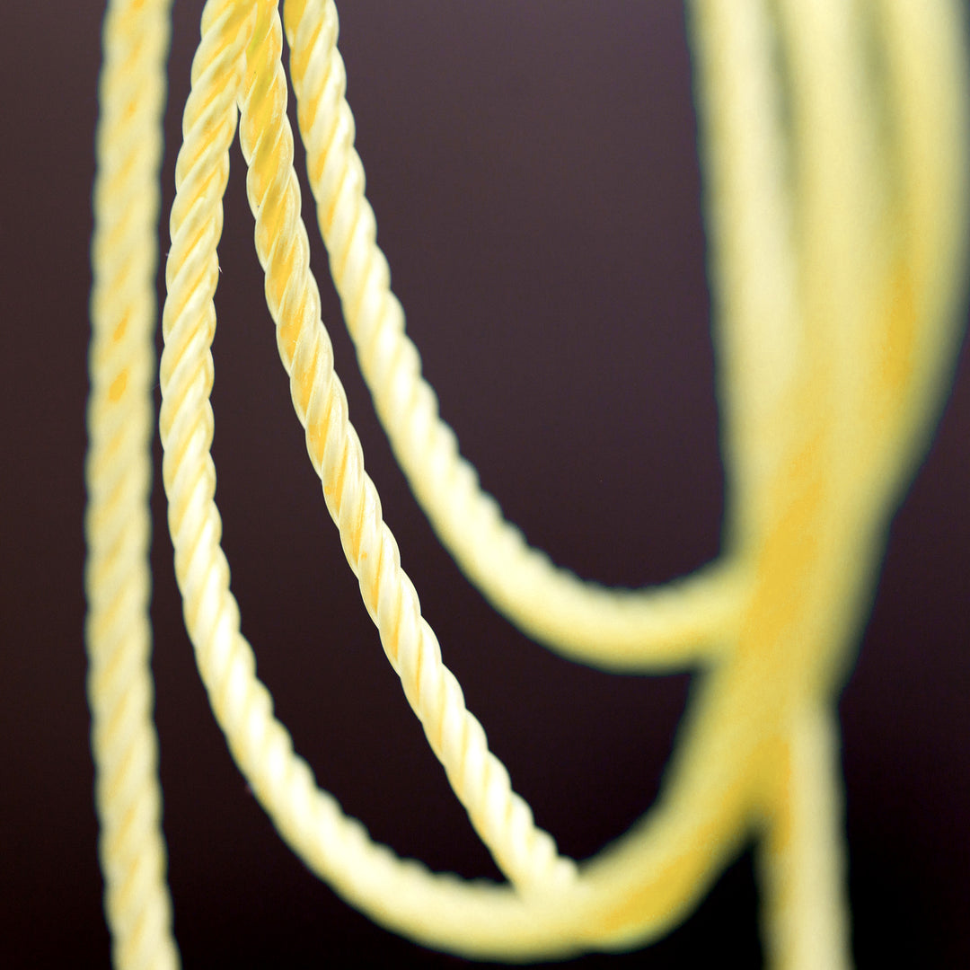 Richelieu Polypropylene Braided Rope for Tools and Home Improvement, Yellow - VMInnovations