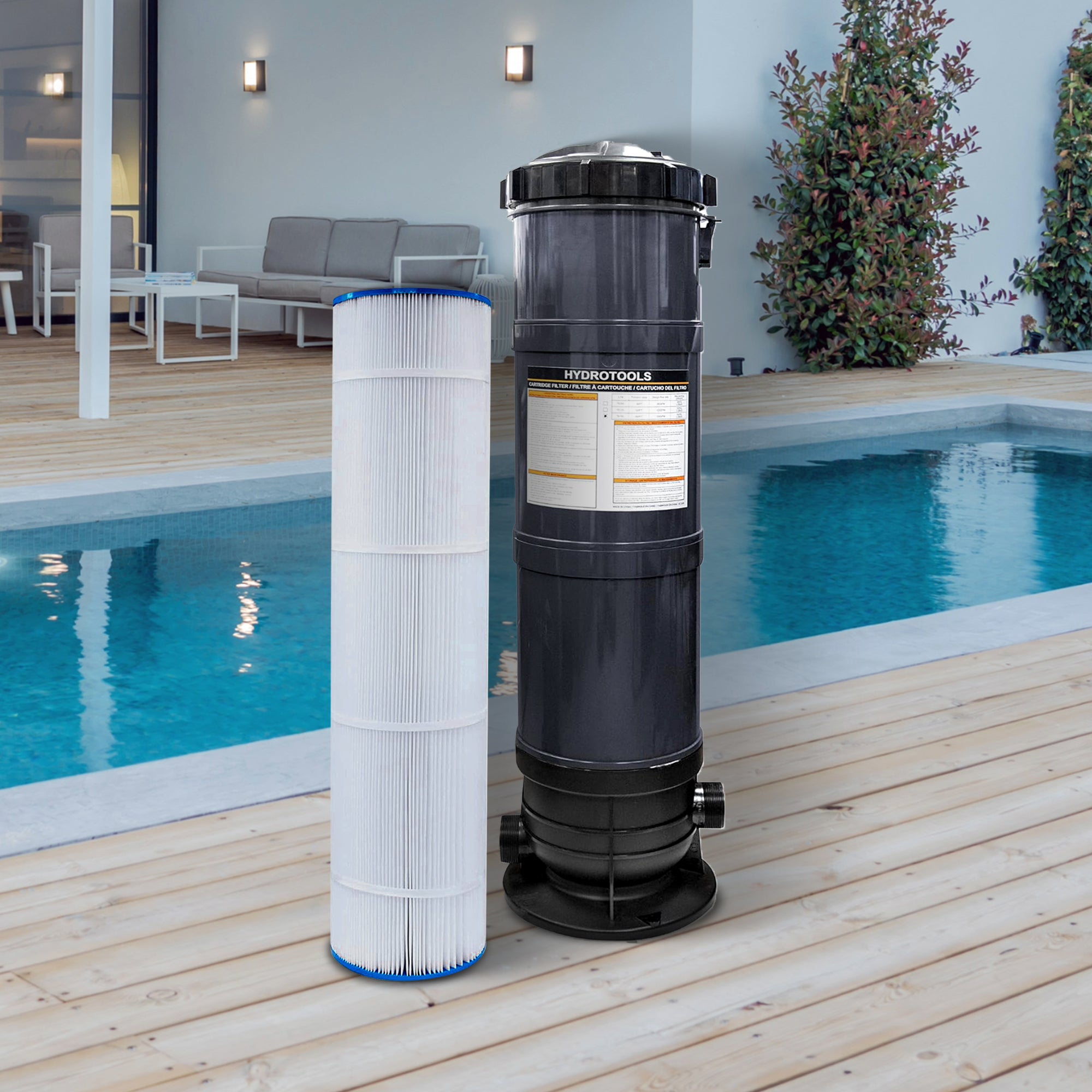 Swimline 100Sq Ft Replacement Cartridge Element w/50 Microns for Pools(Open Box)