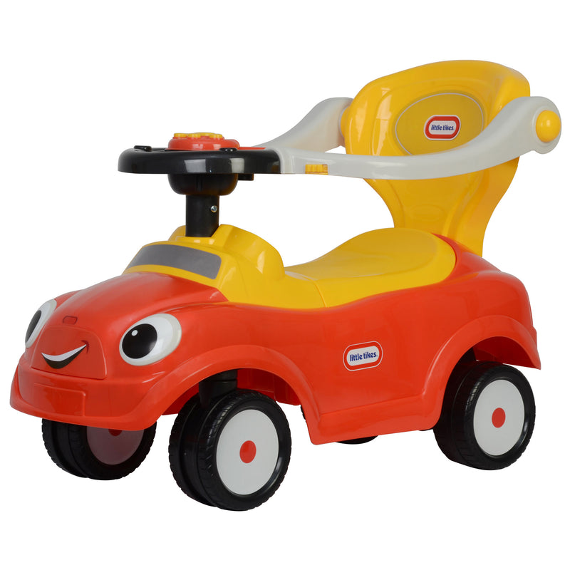 Best Ride On Cars Baby 3 in 1 Little Tikes Push Car Stroller Ride On Toy, Red
