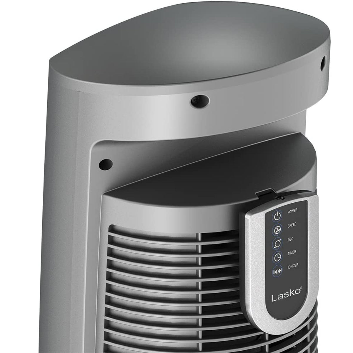 Lasko 42" Wind Curve 3-Speed Oscillating Tower Fan w/ Fresh Air Ionizer & Remote