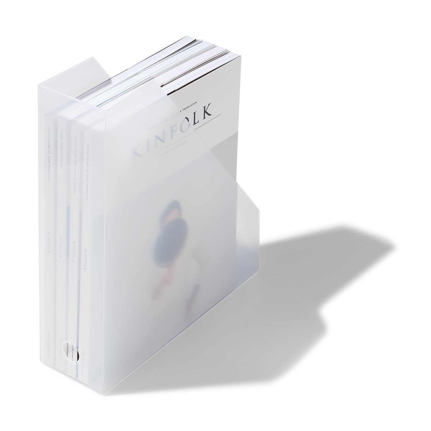 Like-It MX-19 Home and Office Desktop Storage File Box Organizer, White (2 Pack)