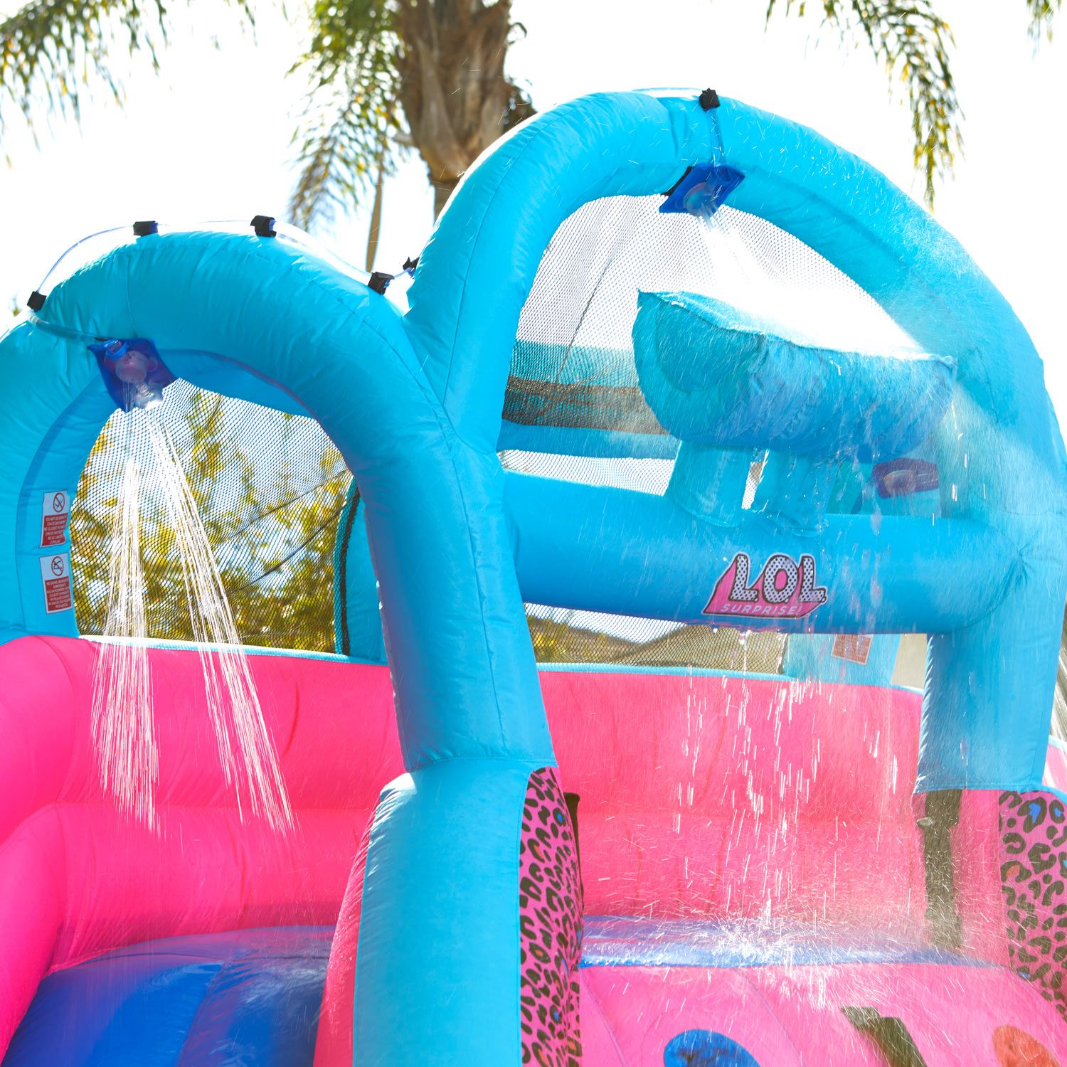 Little Tikes 650451C LOL Surprise Inflatable River Race Water Slide with Blower