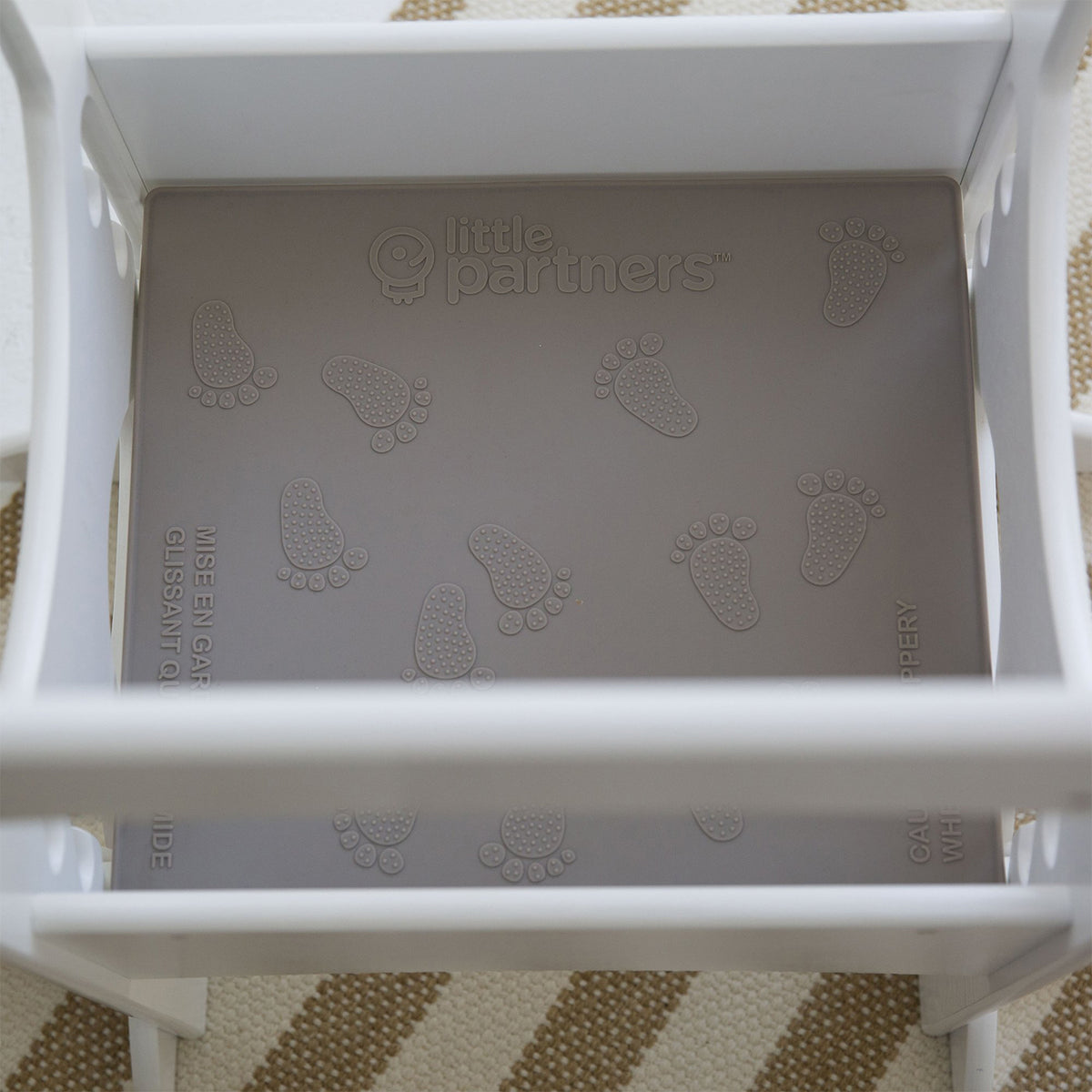 Little Partners LP41521 Silicone Mat Accessory for Learning Tower Platform, Gray - VMInnovations