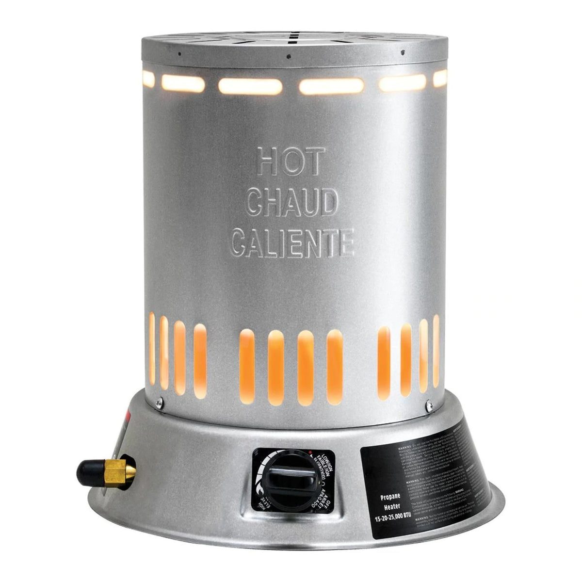 Dura Heat LPC25 25000 BTU 600 Sq. Foot Portable Outdoor Propane Gas Space Heater