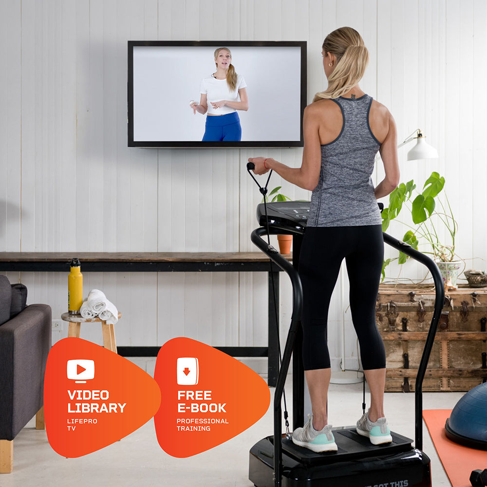 Lifepro Rhythm Vibration Body Exercise Workout Equipment Machine (For Parts)
