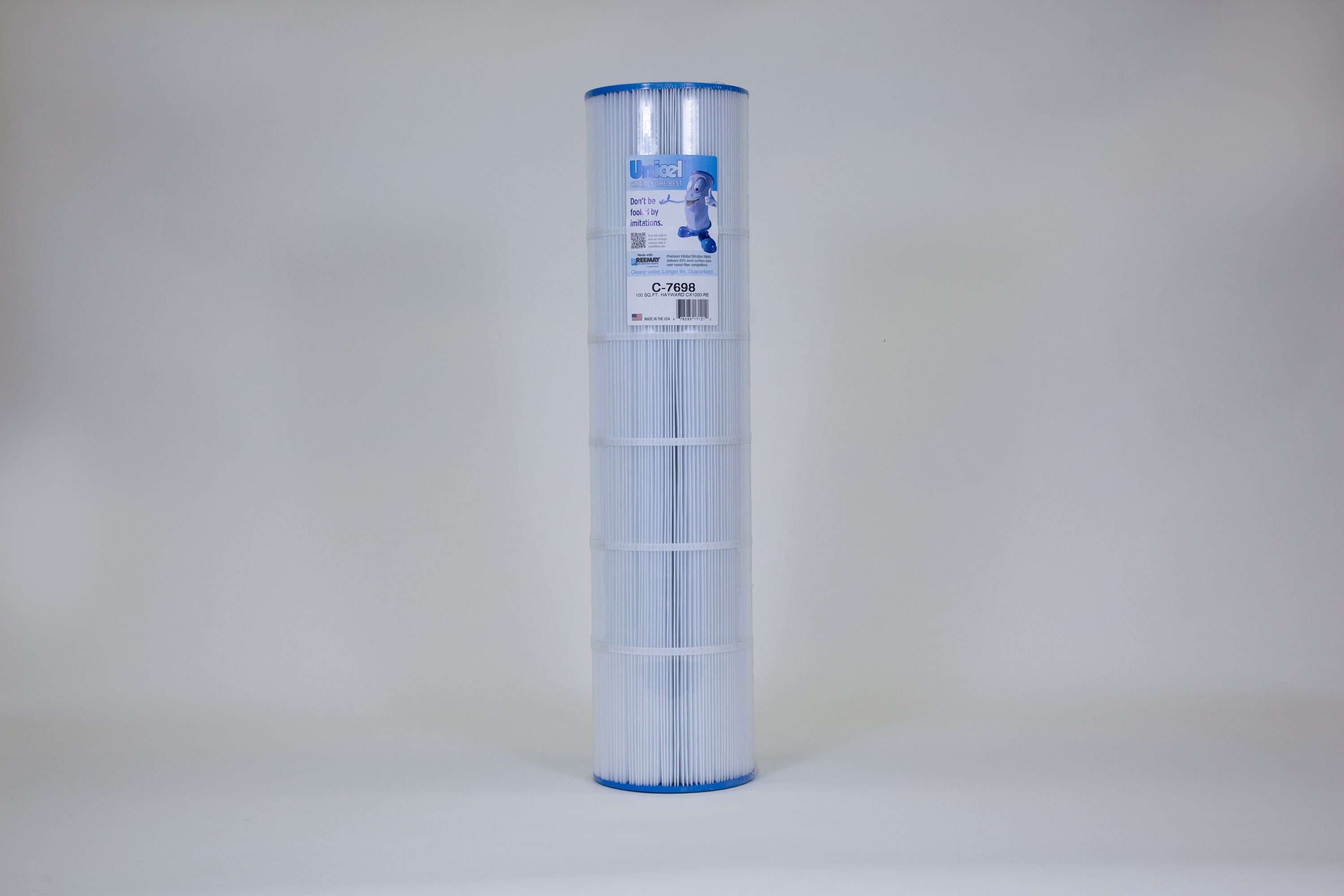 Unicel C-7698 Replacement 100 SqFt Pool Hot Tub Spa Filter Cartridge, 145 Pleats - VMInnovations