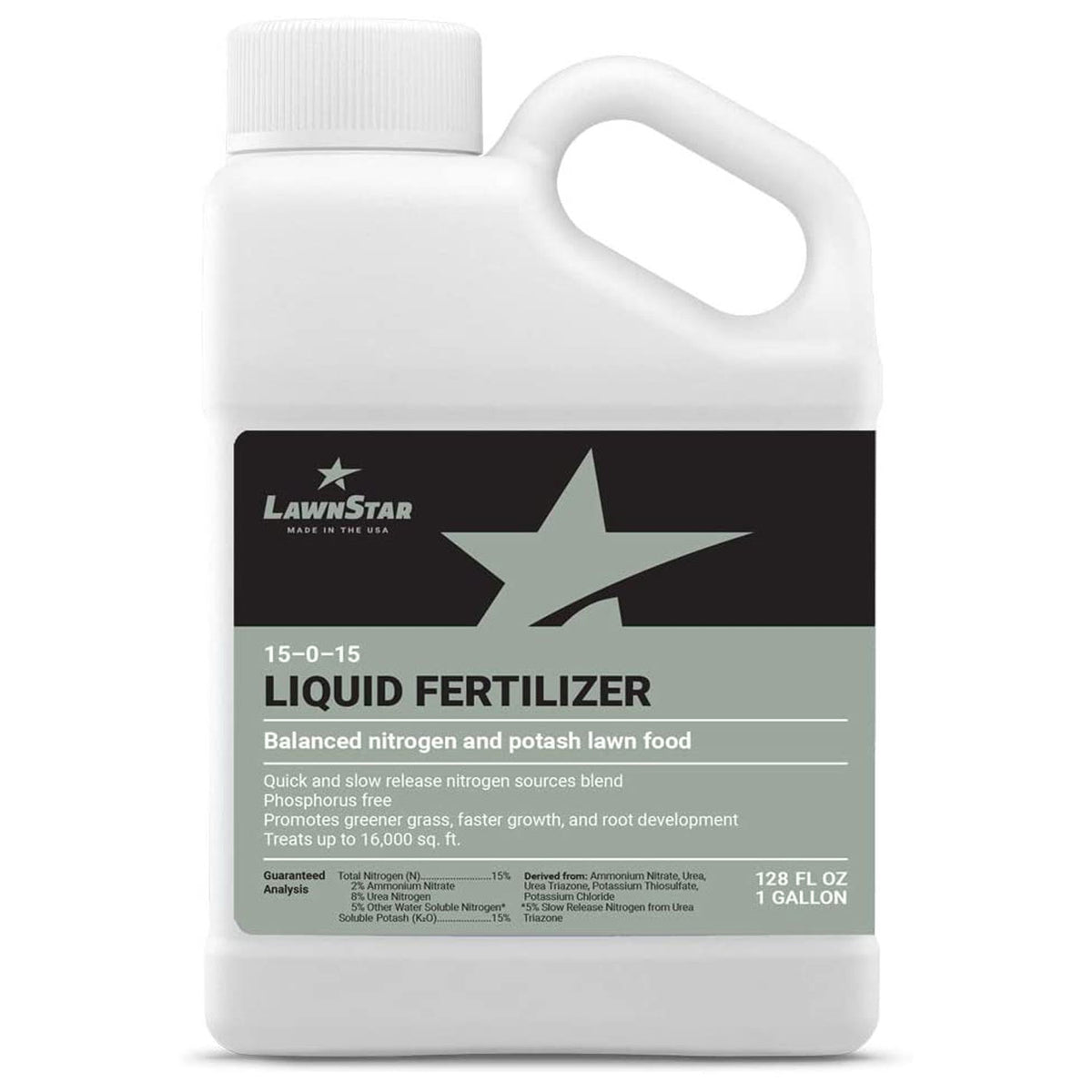 LawnStar Liquid Iron, 15-0-15 Fertilizer, & Root Hume, 1 Gal & Soil Aerator,1 Qt