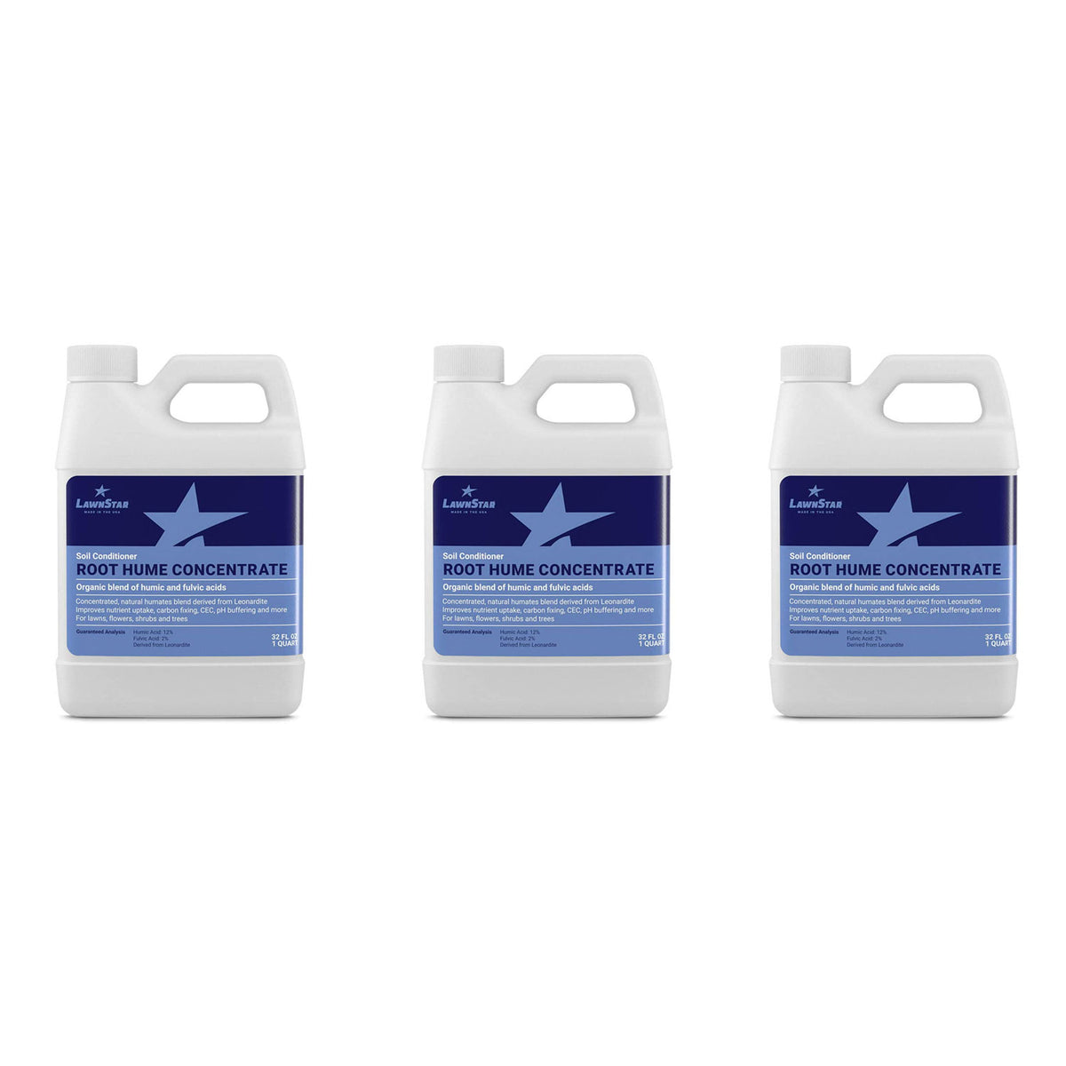 LawnStar Organic Soil Conditioner, 32 Ounce (3 Pack)
