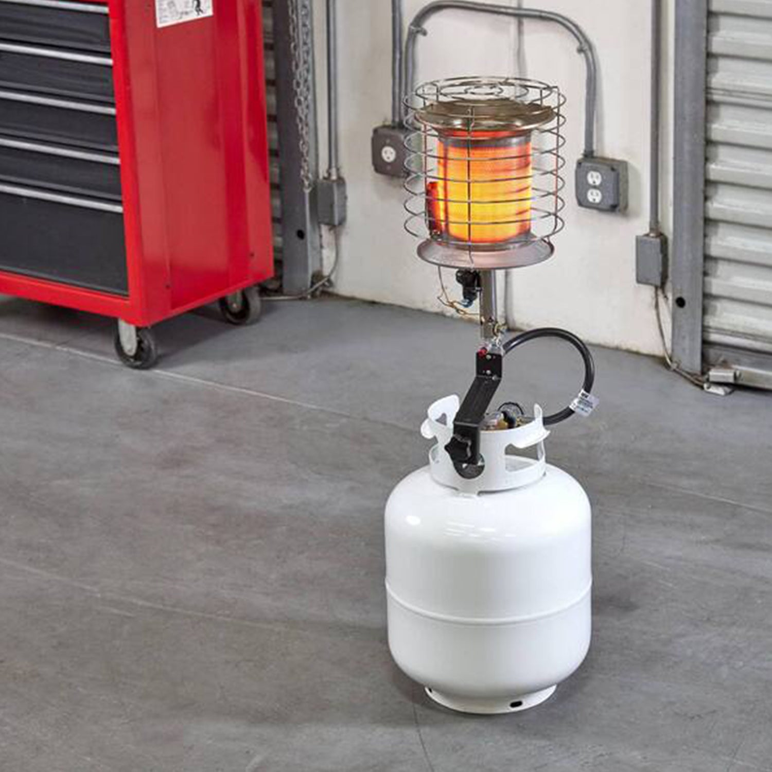 Dura Heat 360 Degree Steel Propane Tank Top Heater w/ Safety Shutoff (Open Box) - VMInnovations