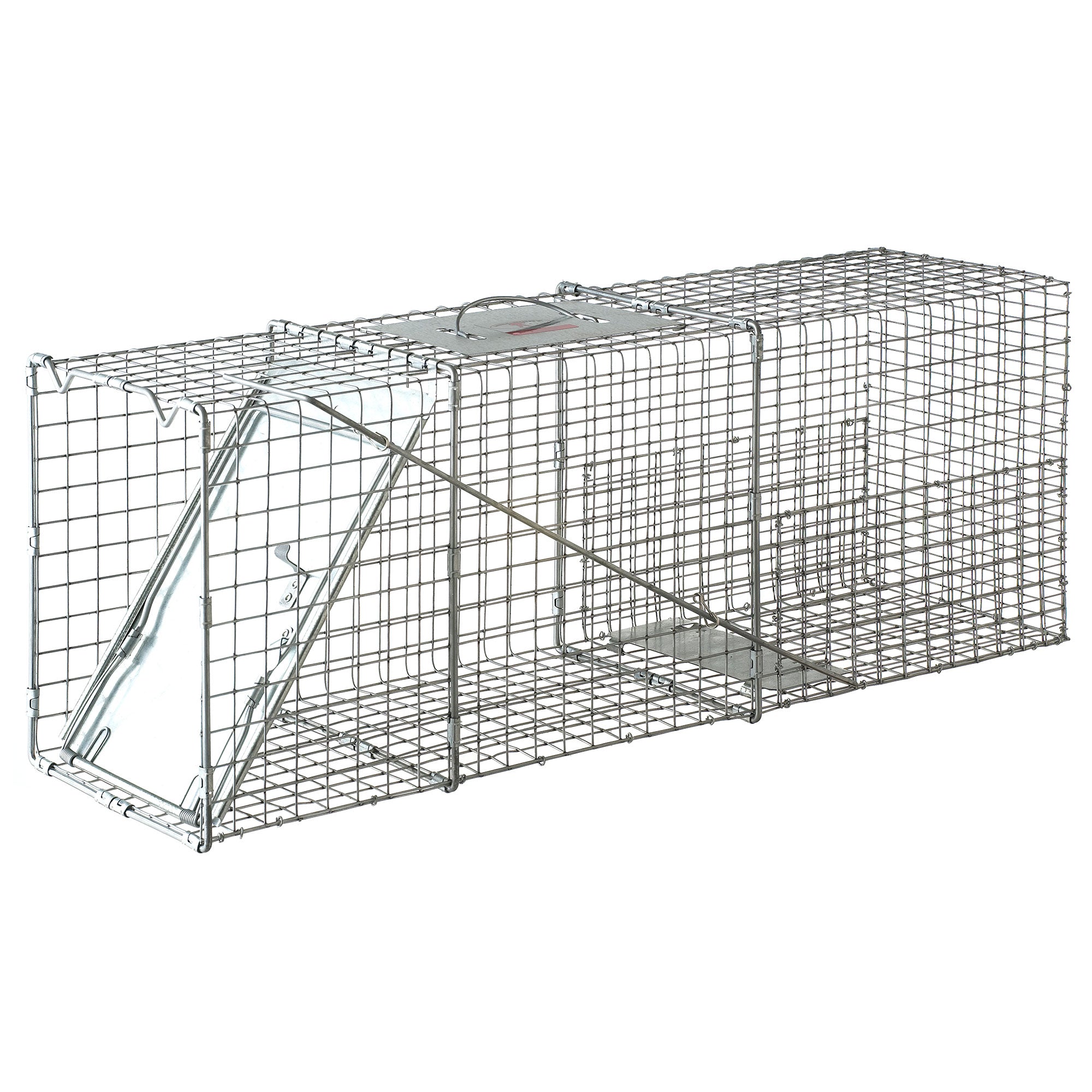 Little Giant Live Reinforced Animal Trap with Single Door Entry, 10 x 32" (Used) - VMInnovations